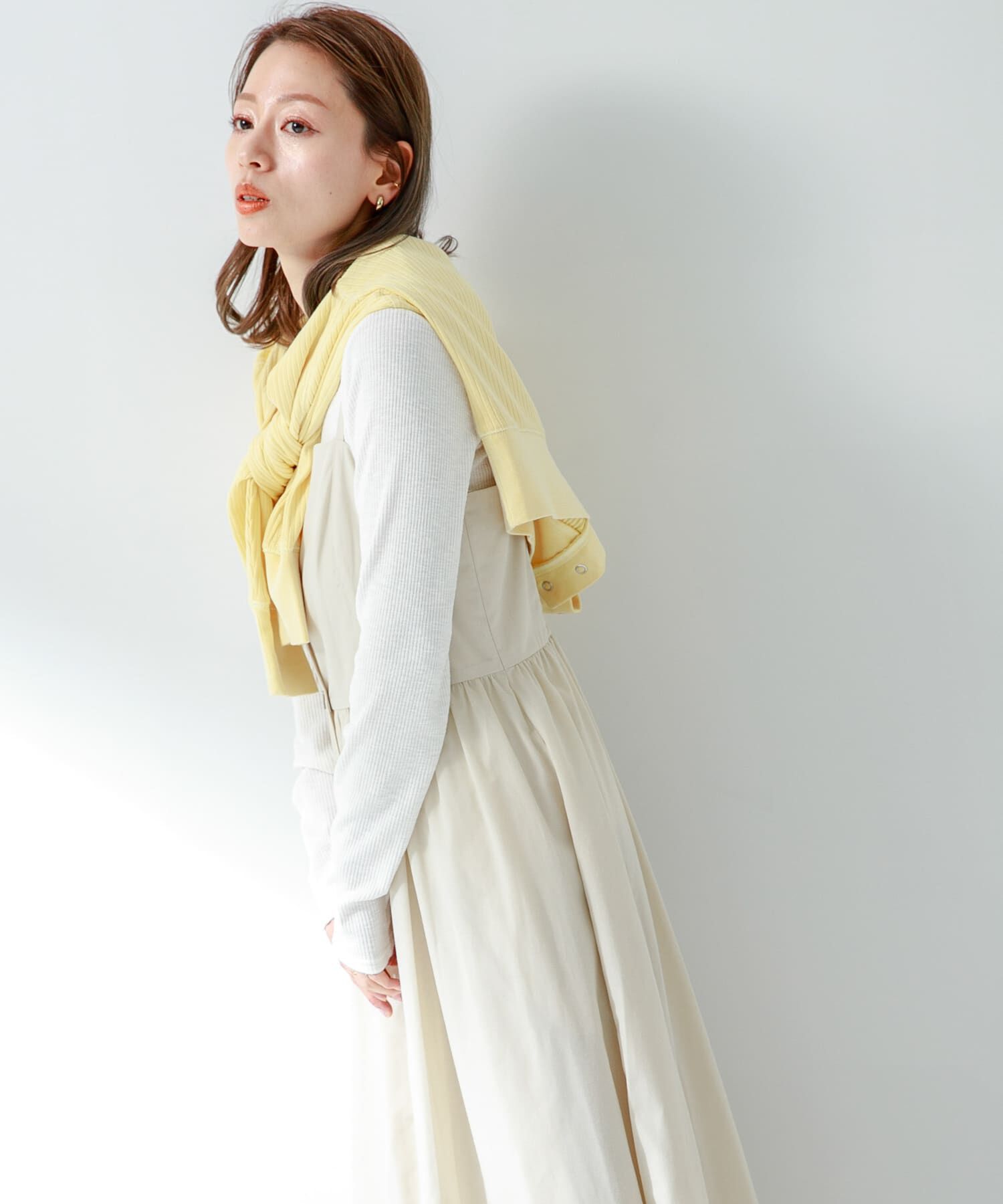 Sonny Label 「『UR TECH Smart Linen Touch』キャミソールワンピース」|ワンピース|