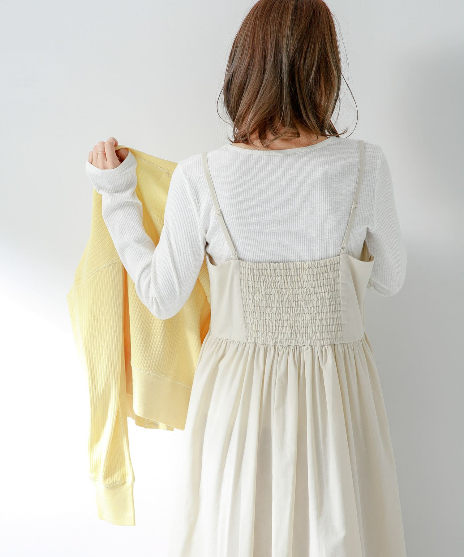 Sonny Label 「『UR TECH Smart Linen Touch』キャミソールワンピース」|ワンピース|