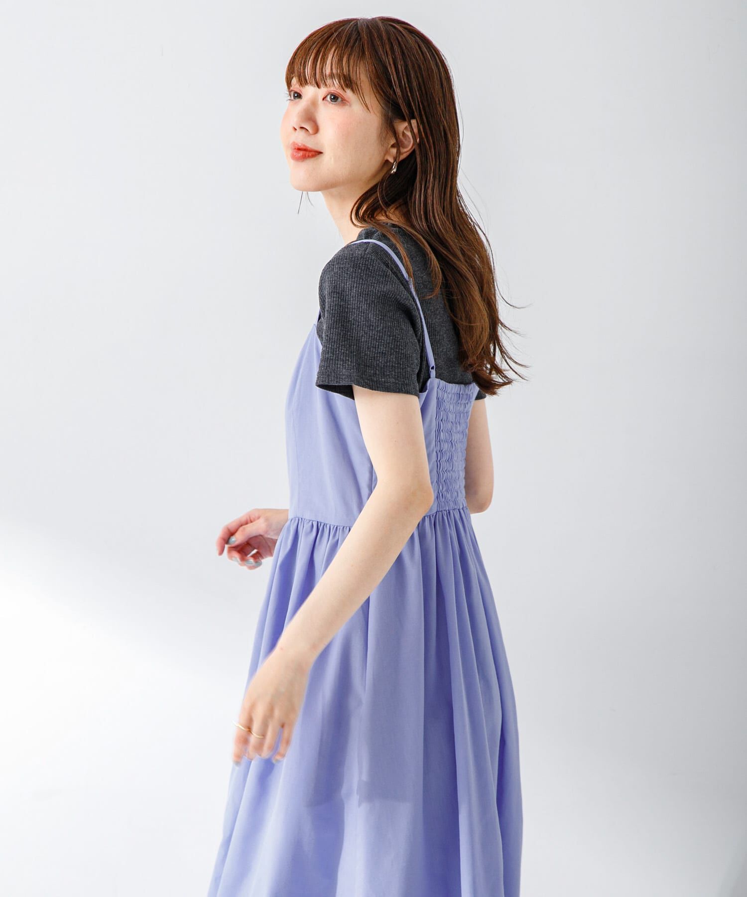 Sonny Label 「『UR TECH Smart Linen Touch』キャミソールワンピース」|ワンピース|