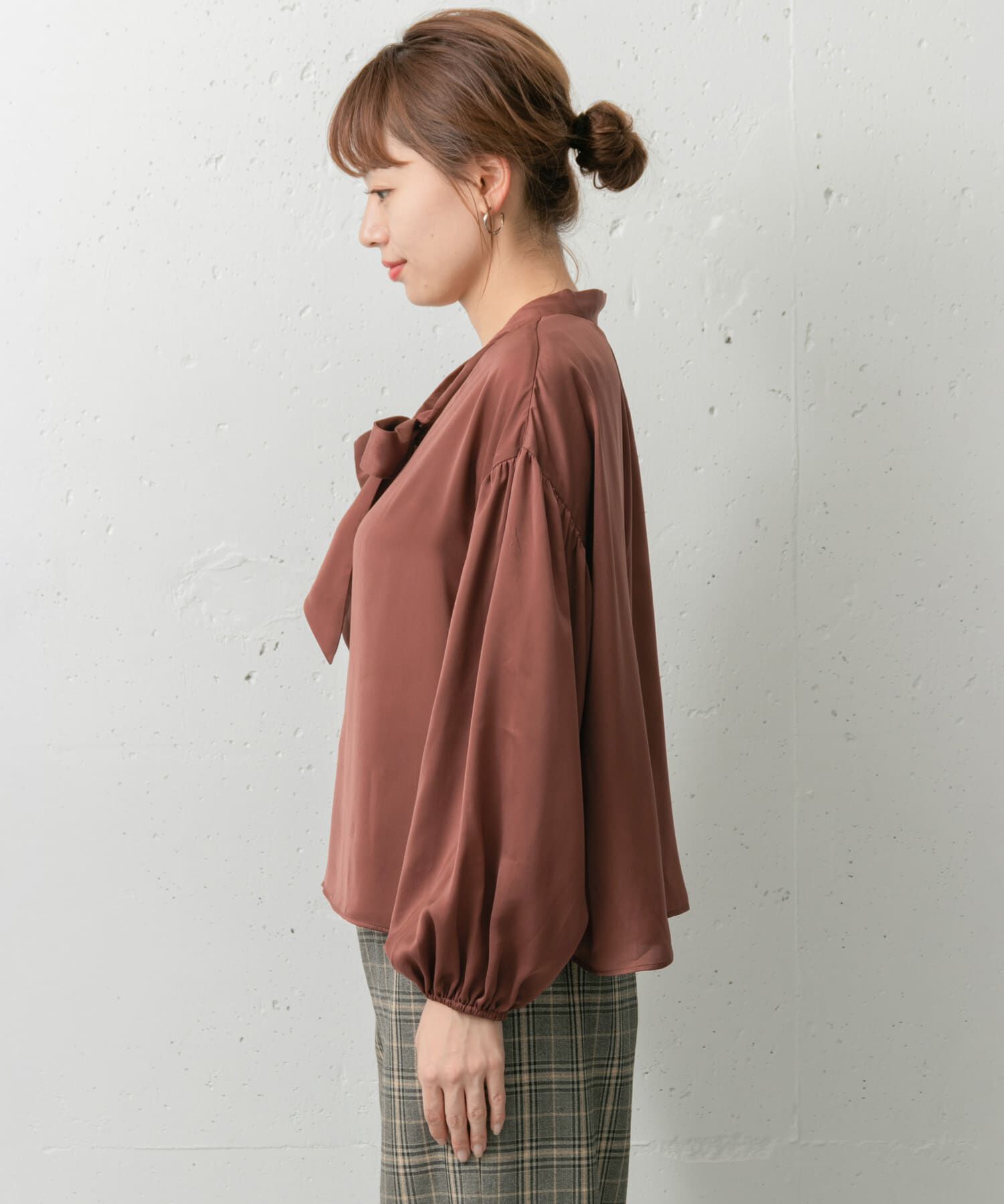 Sonny Label 「2WAYスタンドカラーボウタイブラウス」|シャツ・ブラウス|