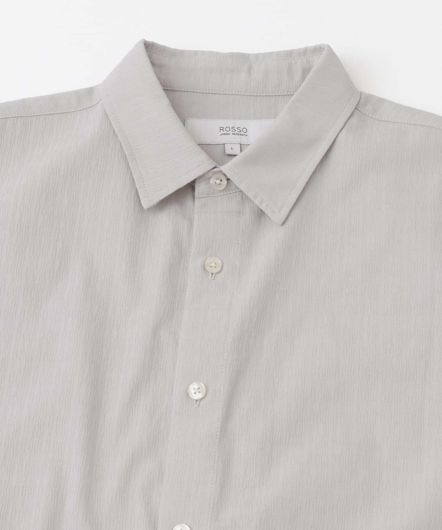 URBAN RESEARCH ROSSO「ジャガードシャツ」|シャツ・ブラウス|