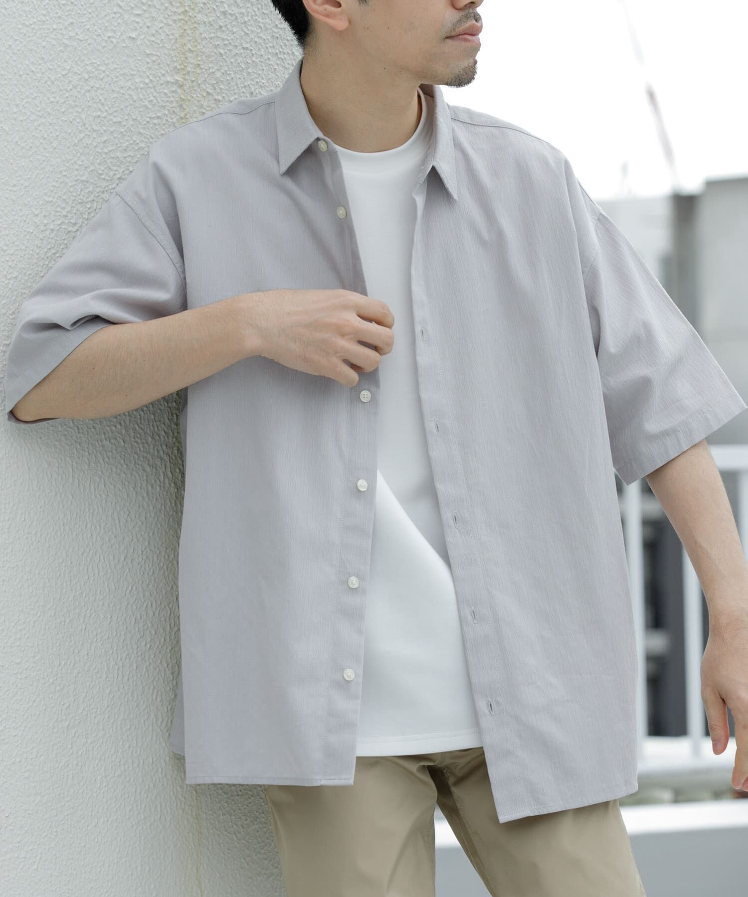 URBAN RESEARCH ROSSO「ジャガードシャツ」|シャツ・ブラウス|