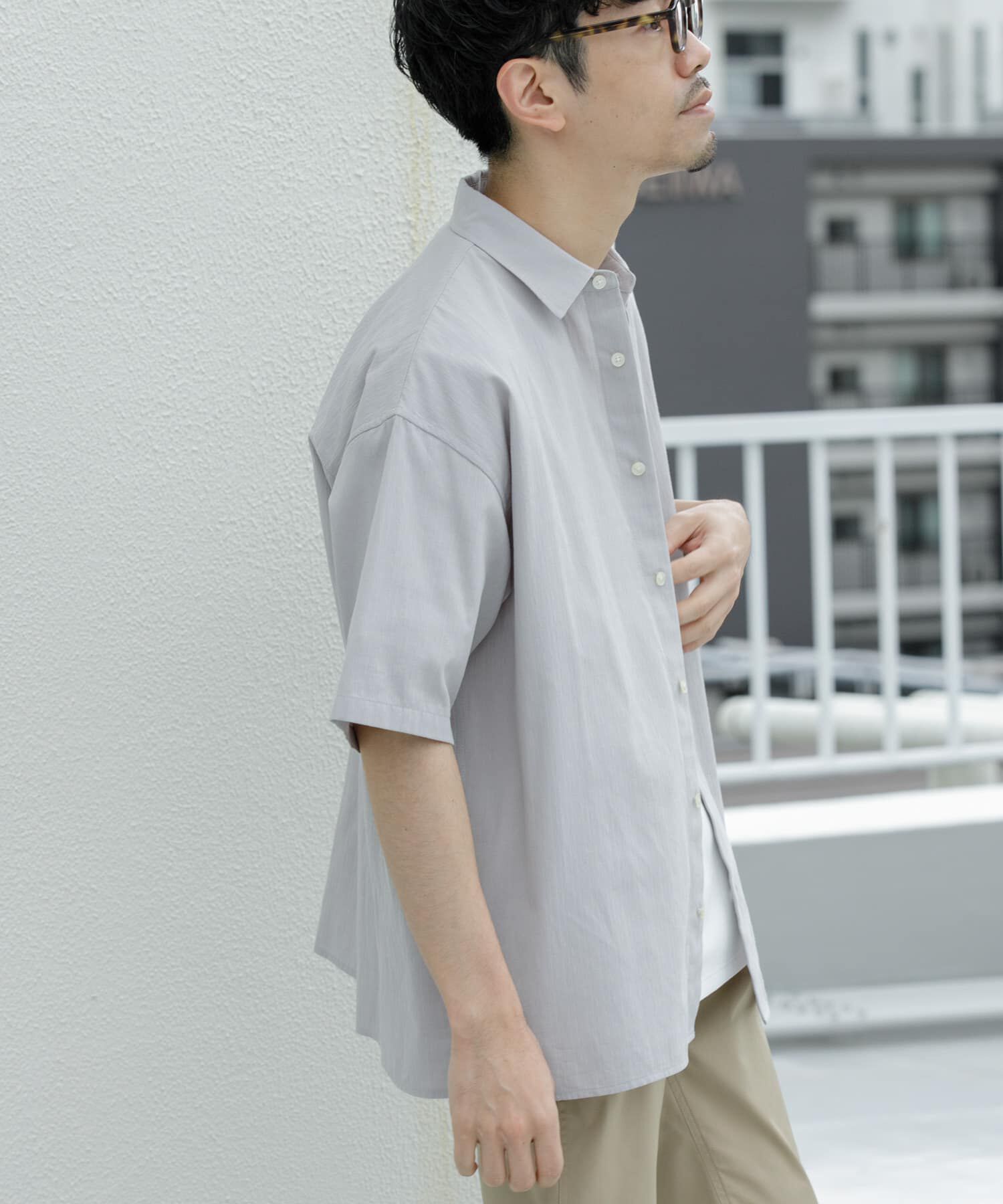 URBAN RESEARCH ROSSO「ジャガードシャツ」|シャツ・ブラウス|