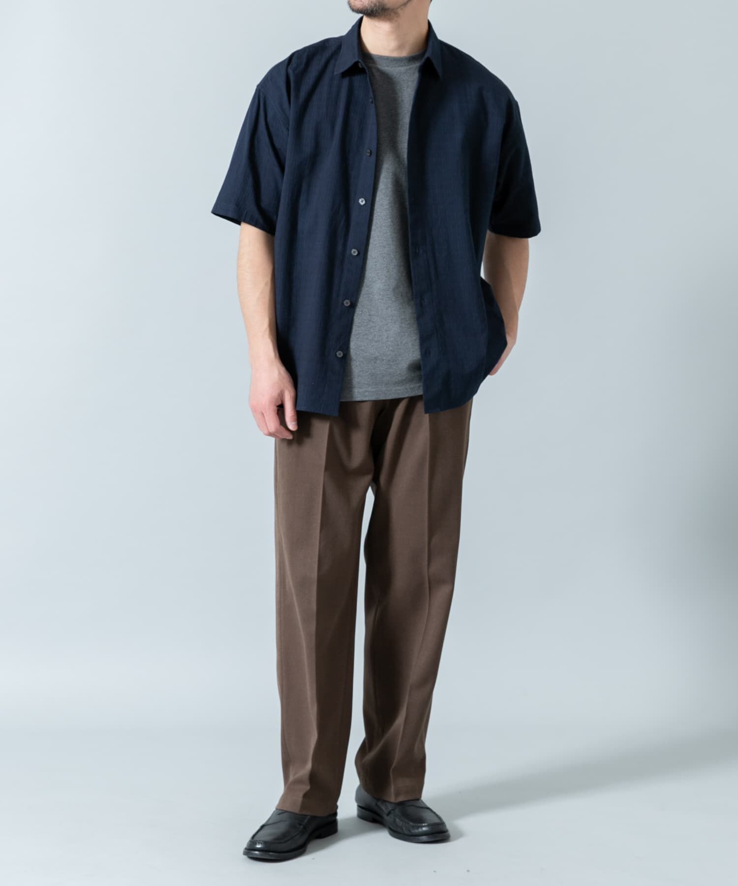 URBAN RESEARCH ROSSO「ジャガードシャツ」|シャツ・ブラウス|