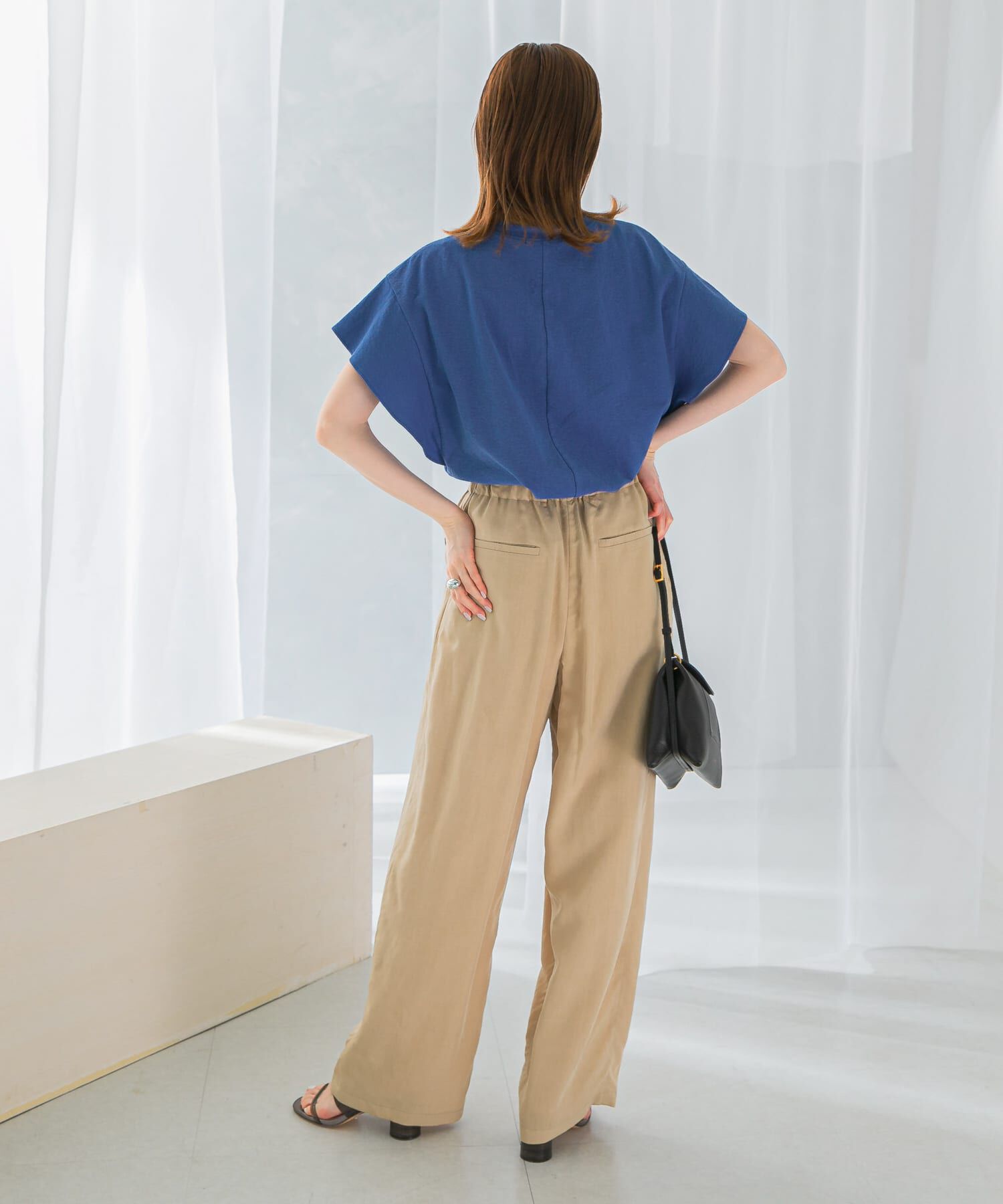 URBAN RESEARCH ROSSO「UVカットフレアスリーブカットソー」|Tシャツ・カットソー|