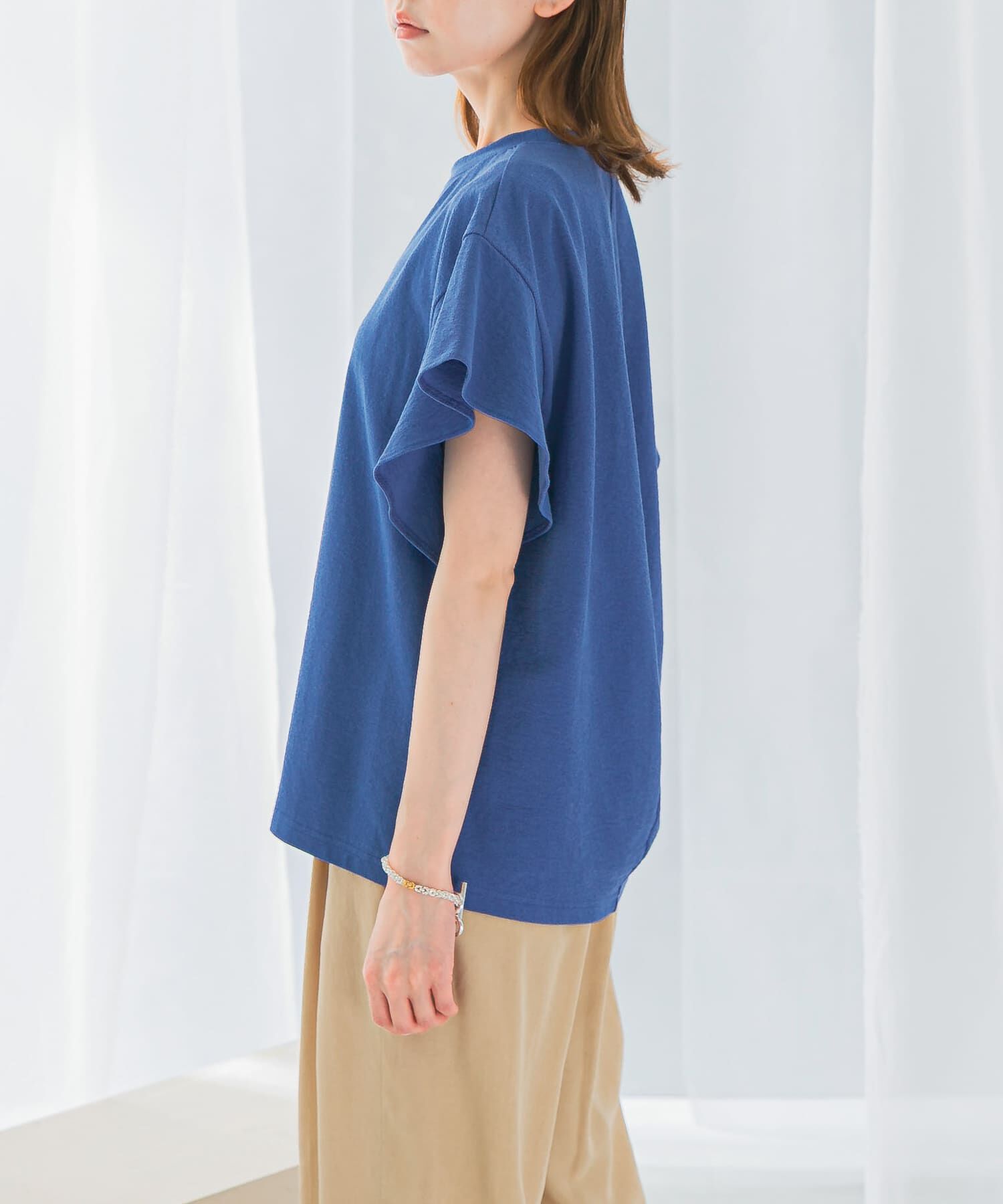 URBAN RESEARCH ROSSO「UVカットフレアスリーブカットソー」|Tシャツ・カットソー|