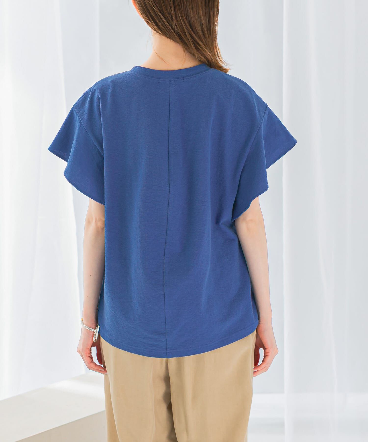 URBAN RESEARCH ROSSO「UVカットフレアスリーブカットソー」|Tシャツ・カットソー|