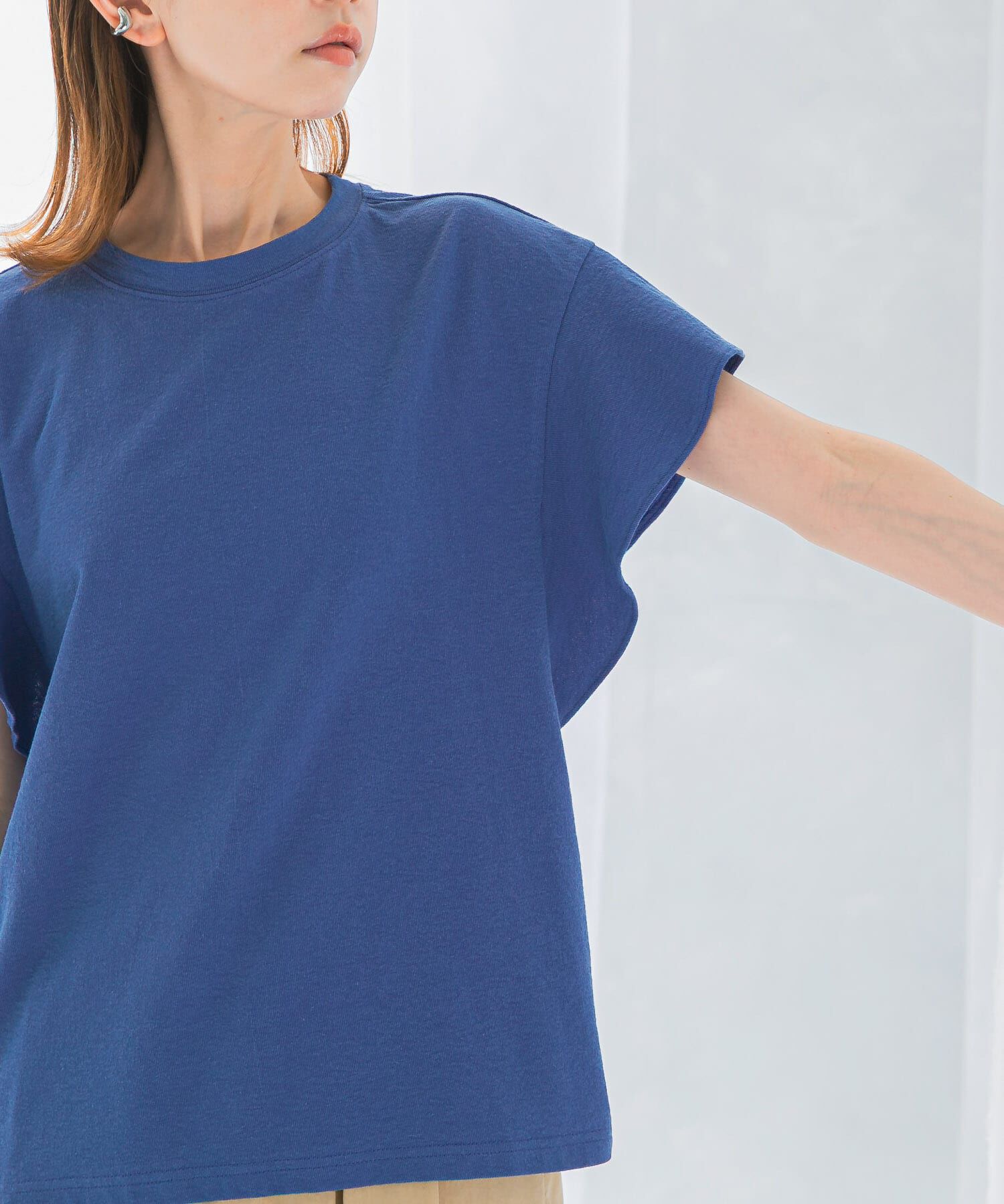 URBAN RESEARCH ROSSO「UVカットフレアスリーブカットソー」|Tシャツ・カットソー|