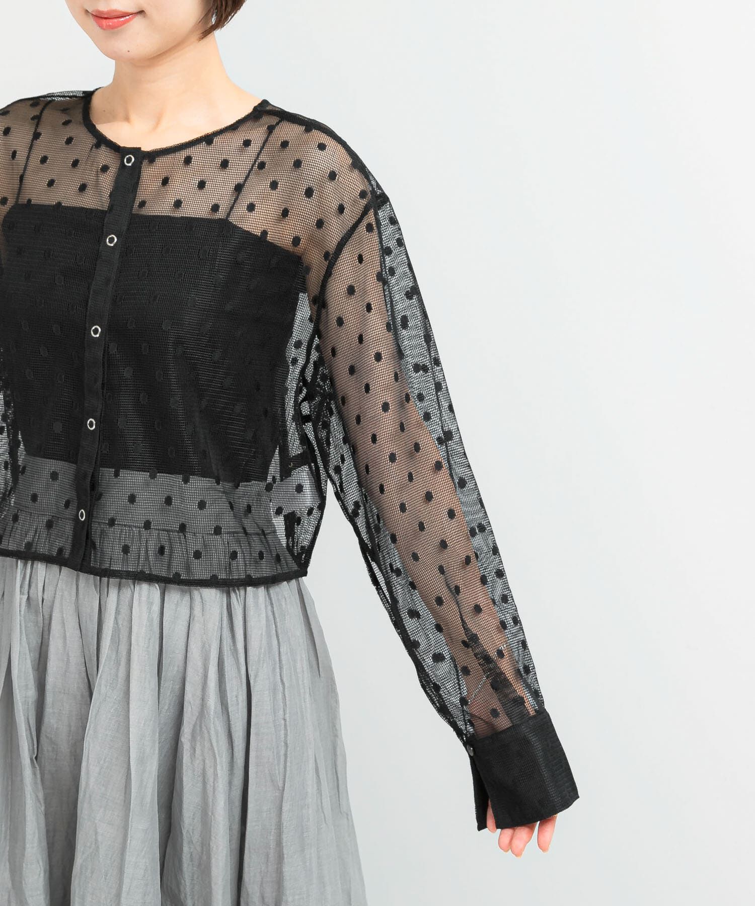 URBAN RESEARCH ROSSO「シアーメッシュドットプルオーバー」|その他|