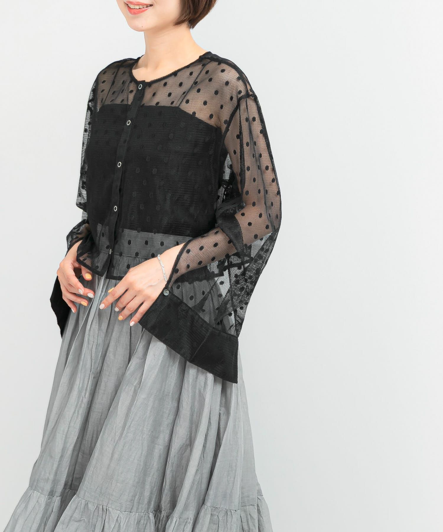 URBAN RESEARCH ROSSO「シアーメッシュドットプルオーバー」|その他|