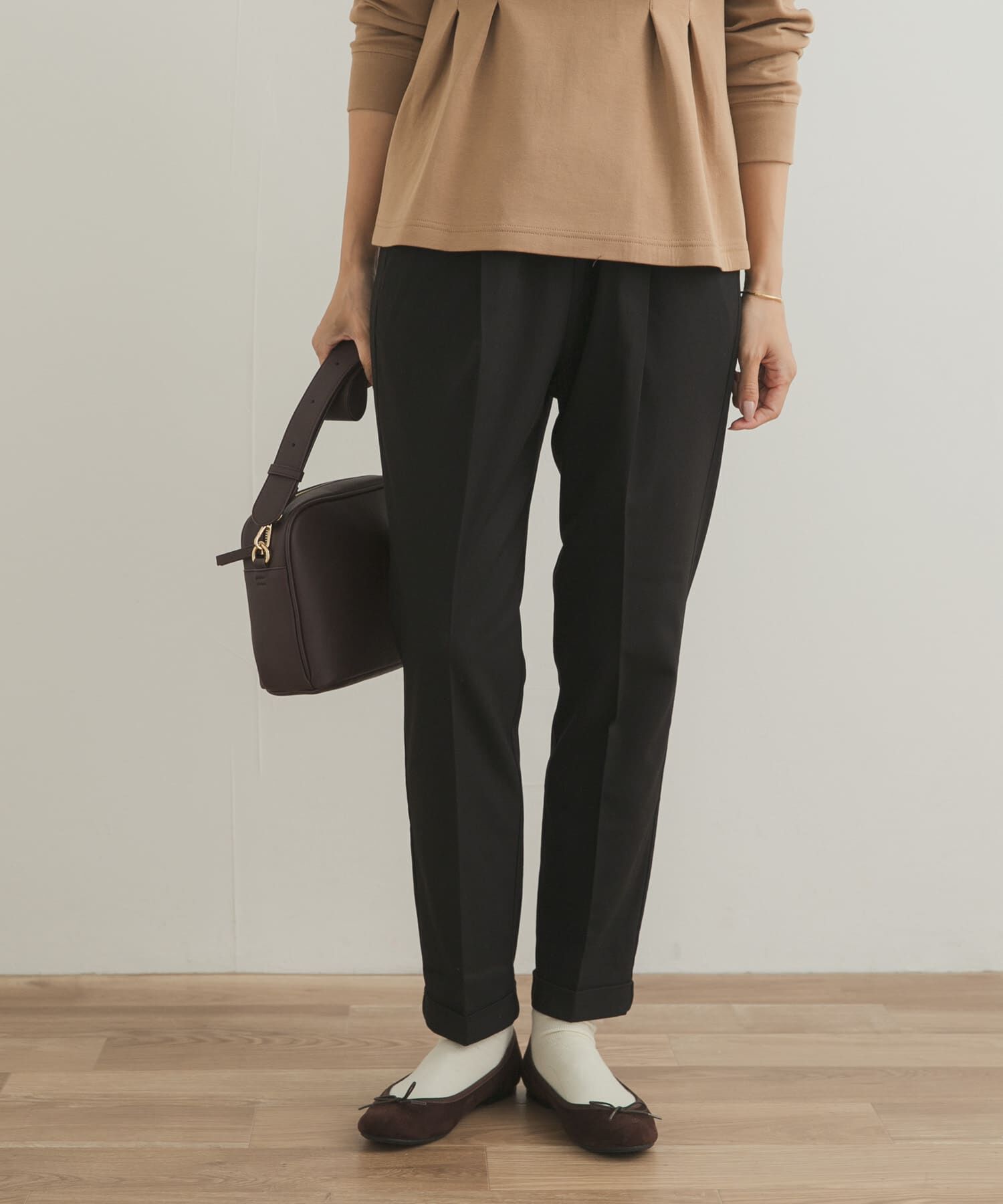 URBAN RESEARCH DOORS「ツイルストレッチテーパードイージーパンツ」|その他|