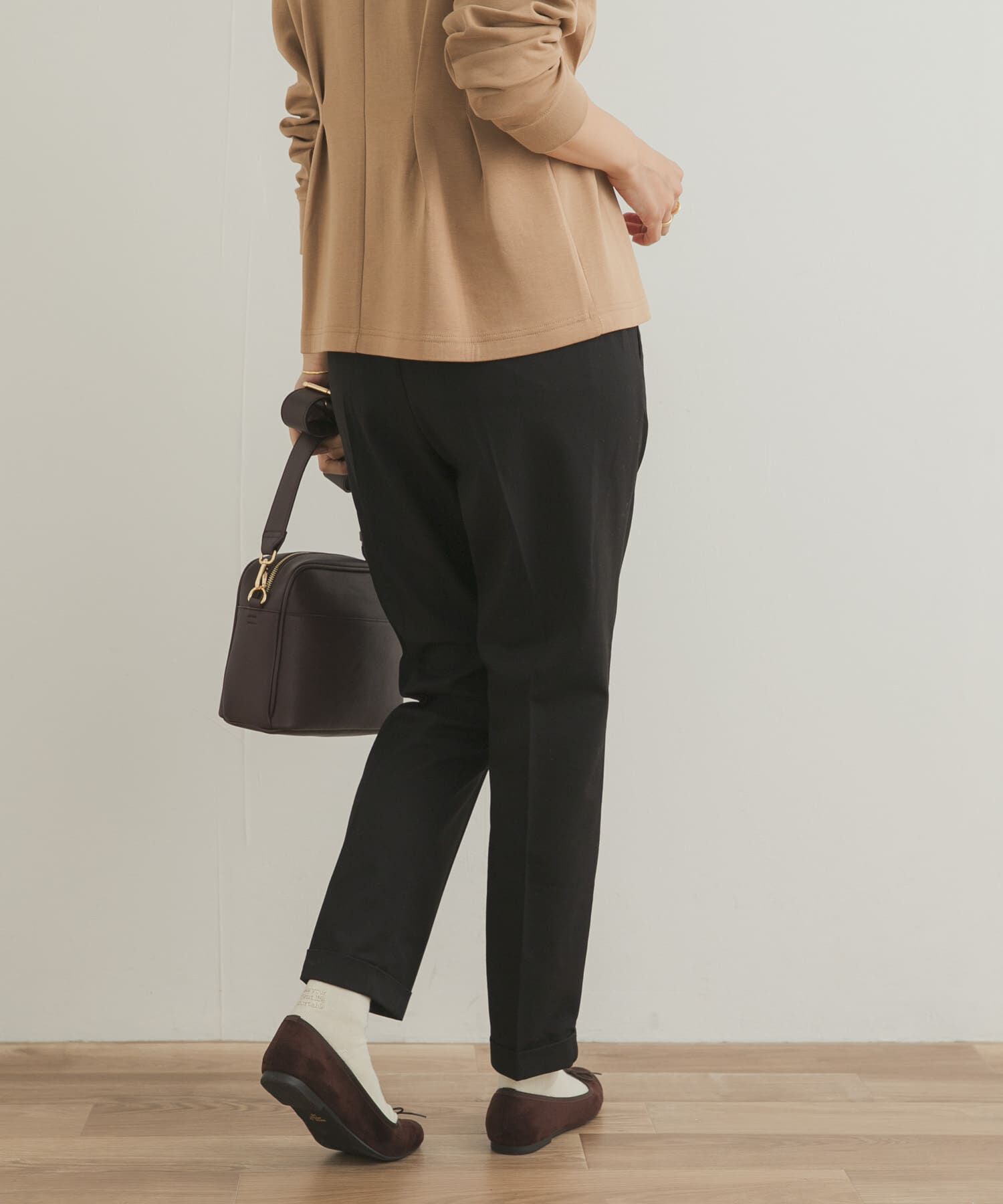 URBAN RESEARCH DOORS「ツイルストレッチテーパードイージーパンツ」|その他|