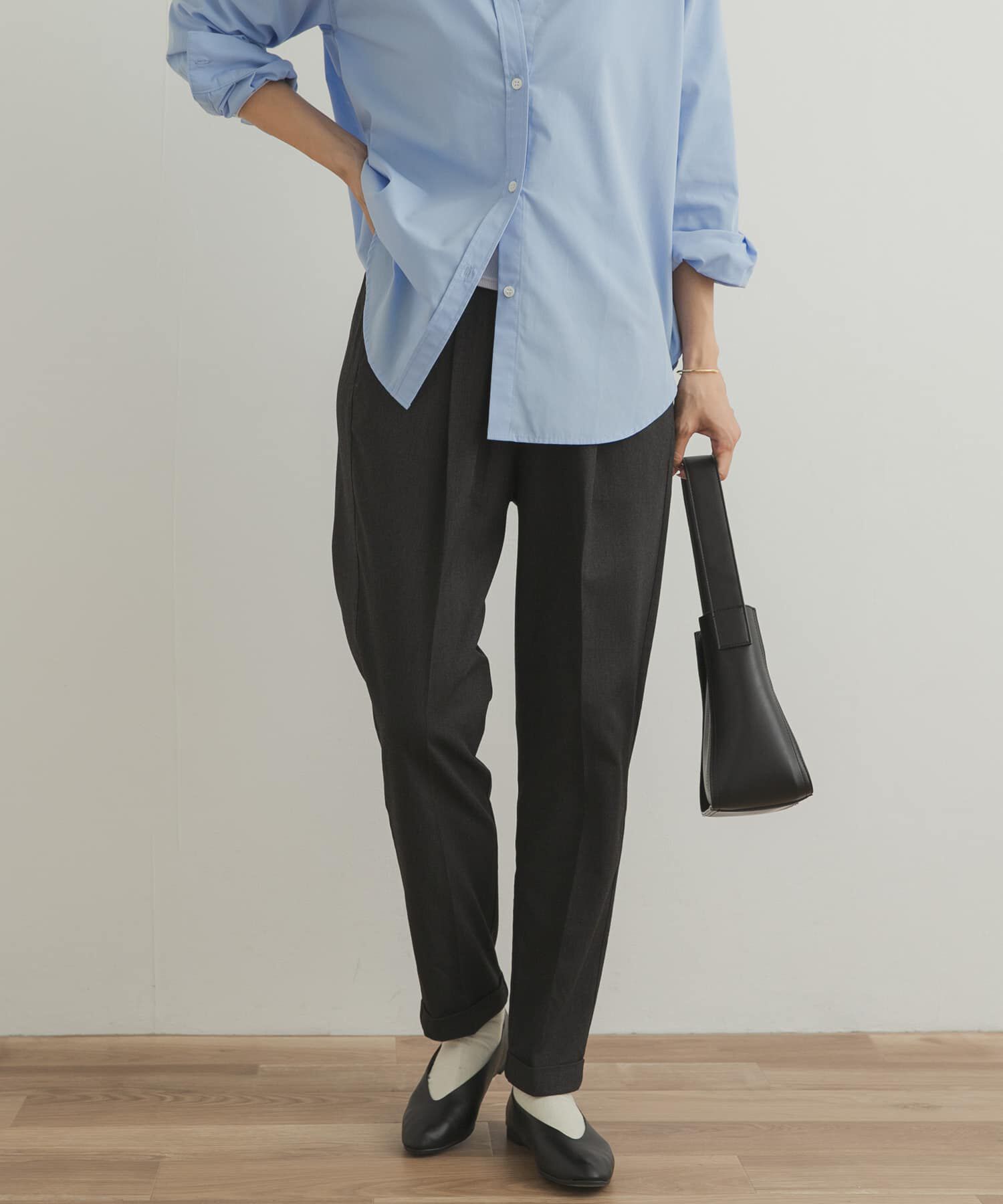 URBAN RESEARCH DOORS「ツイルストレッチテーパードイージーパンツ」|その他|