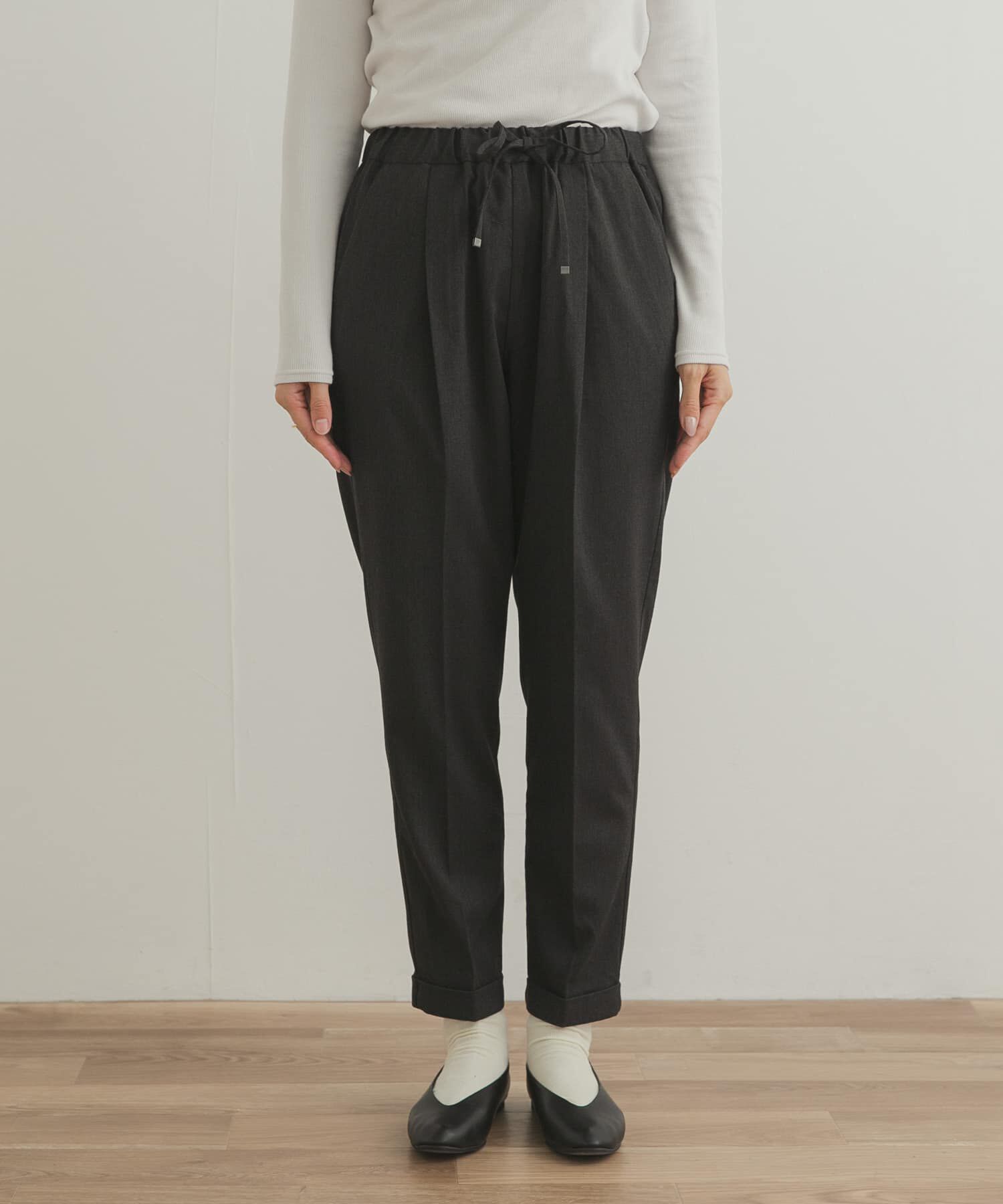 URBAN RESEARCH DOORS「ツイルストレッチテーパードイージーパンツ」|その他|