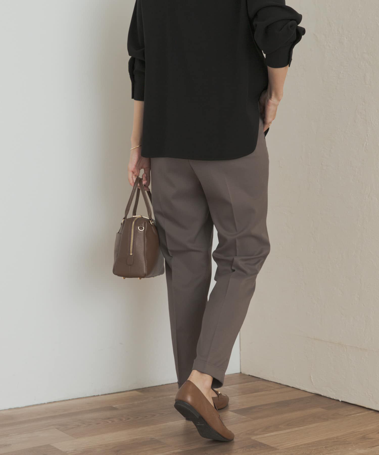 URBAN RESEARCH DOORS「ツイルストレッチテーパードイージーパンツ」|その他|