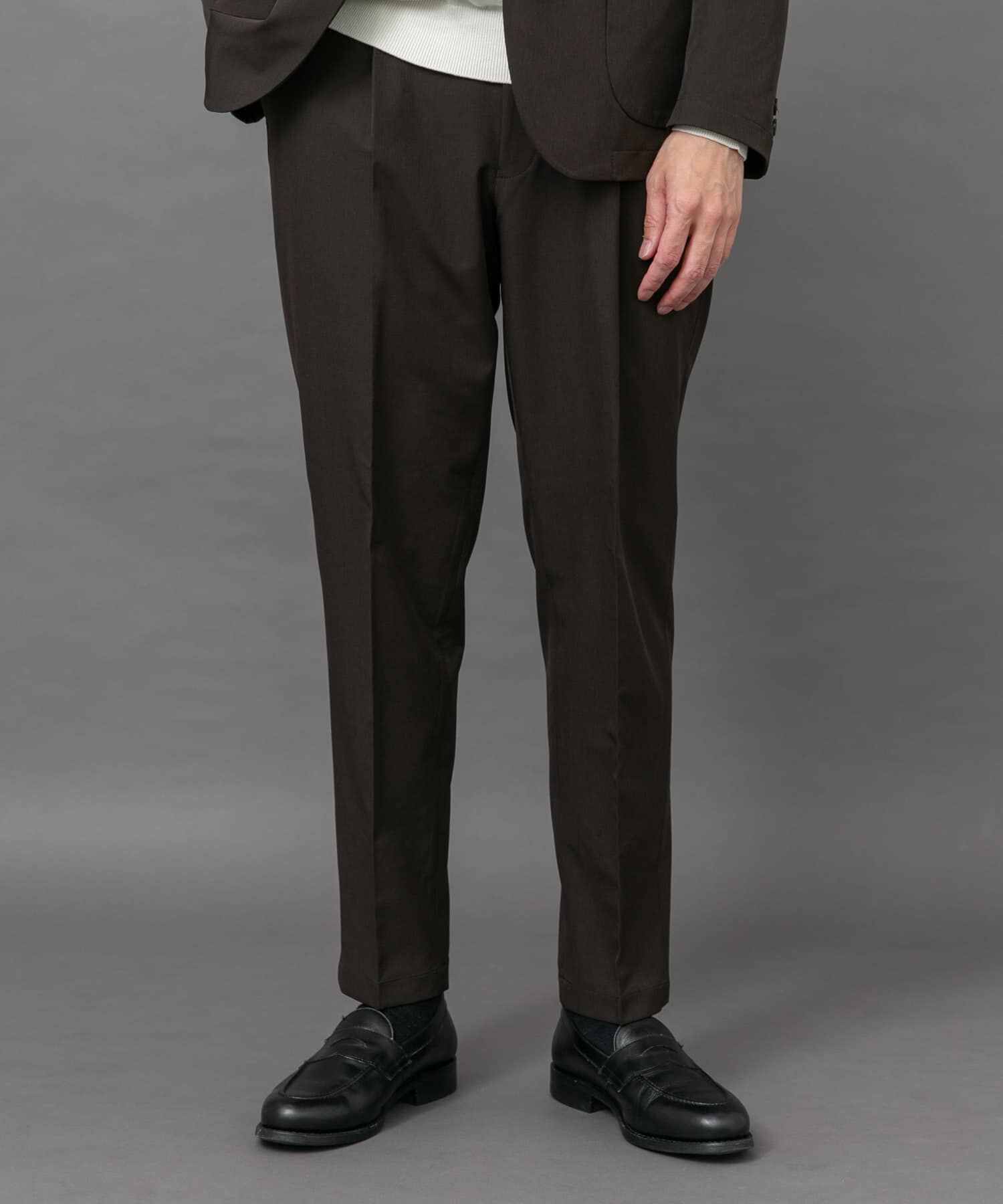 URBAN RESEARCH DOORS「LIFE STYLE TAILOR　4WAYストレッチメランジパンツ」|スラックス|