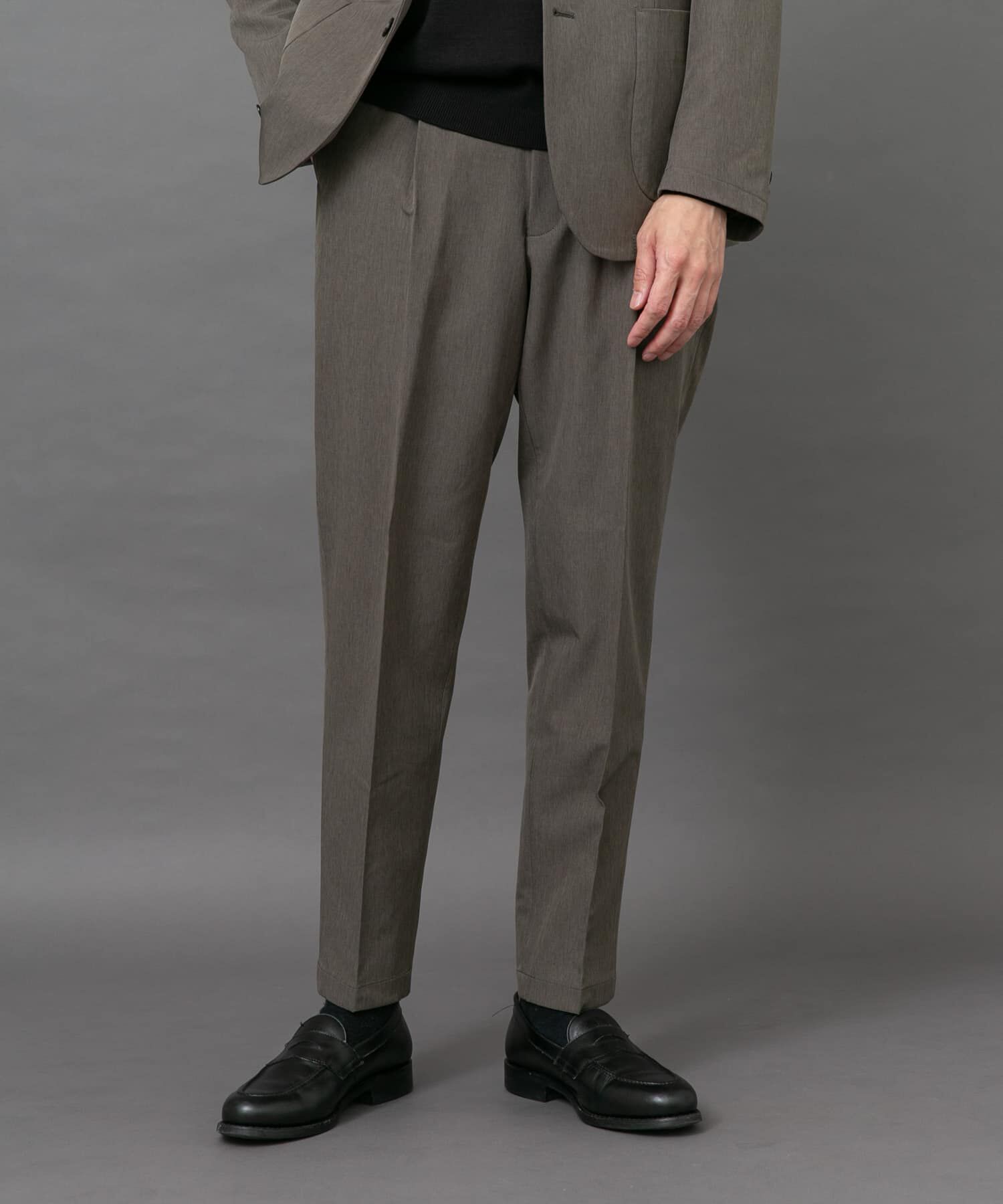 URBAN RESEARCH DOORS「LIFE STYLE TAILOR　4WAYストレッチメランジパンツ」|スラックス|