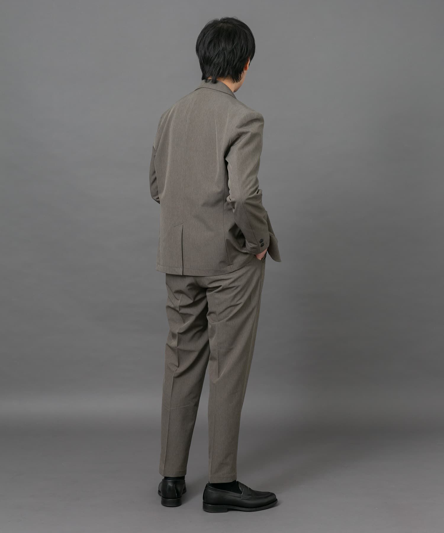 URBAN RESEARCH DOORS「LIFE STYLE TAILOR　4WAYストレッチメランジパンツ」|スラックス|
