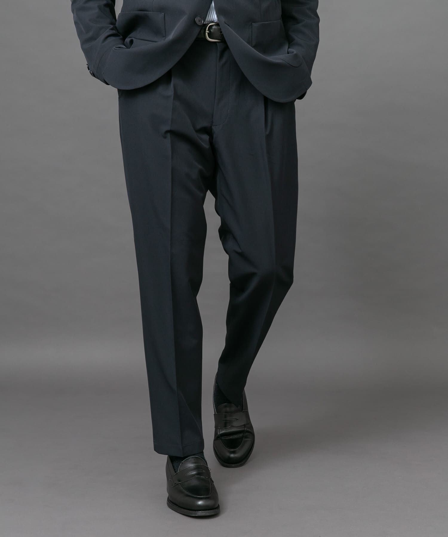 URBAN RESEARCH DOORS「LIFE STYLE TAILOR　4WAYストレッチメランジパンツ」|スラックス|