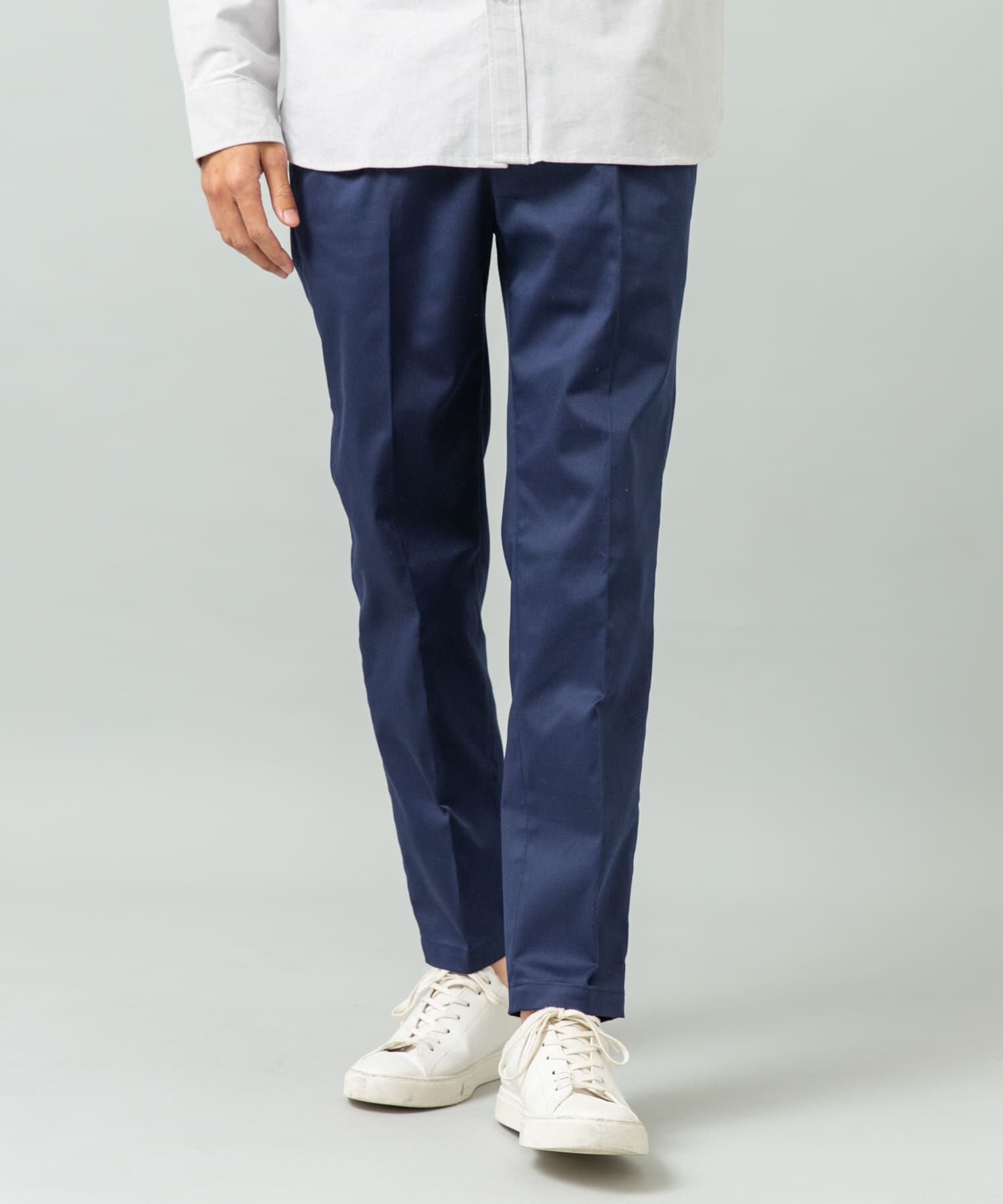 URBAN RESEARCH ROSSO「『WEB限定』ストレッチチノスラックス」|その他|ネイビー