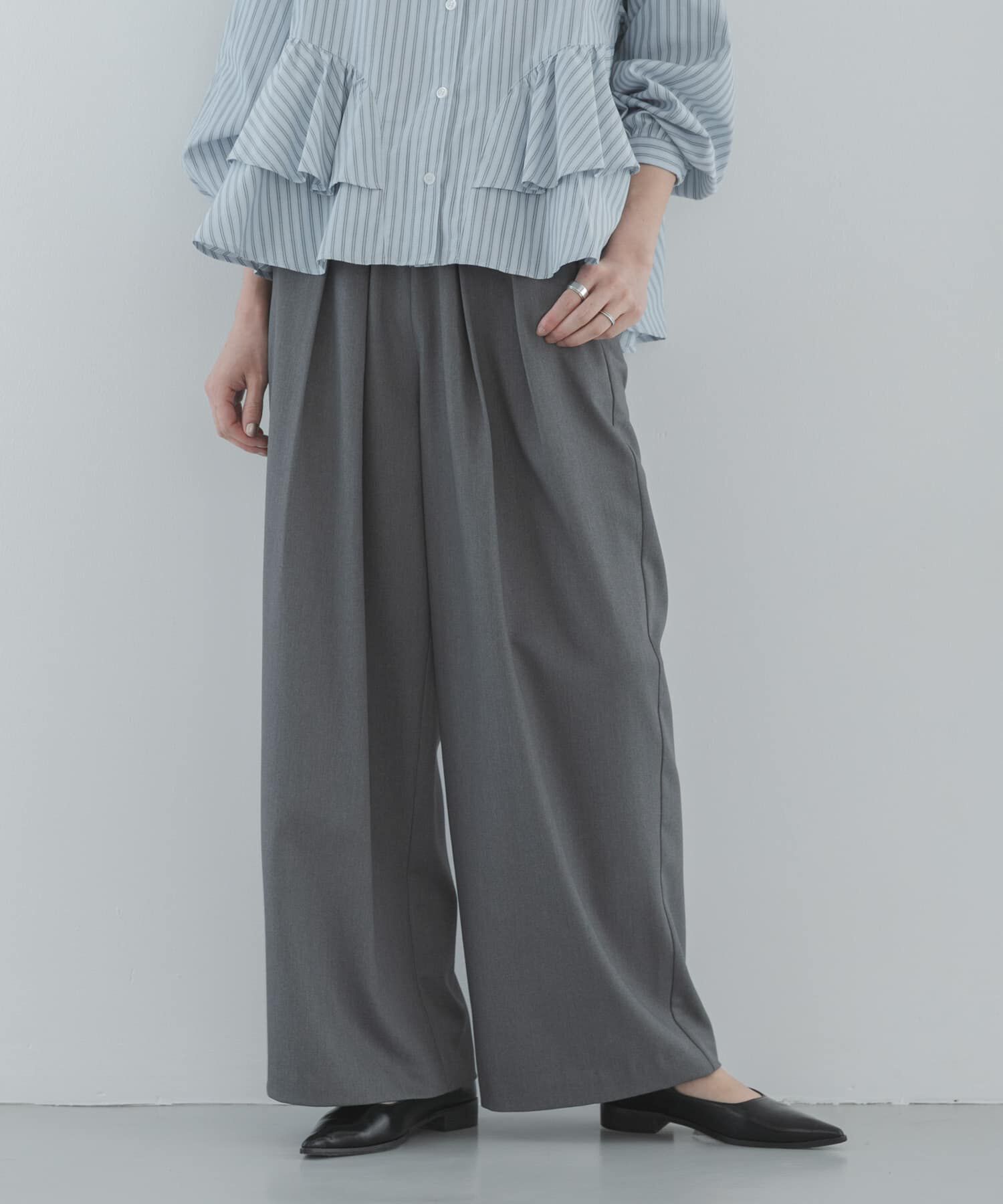 Sonny Label 「ダブルタックワイドイージーパンツ」|その他|