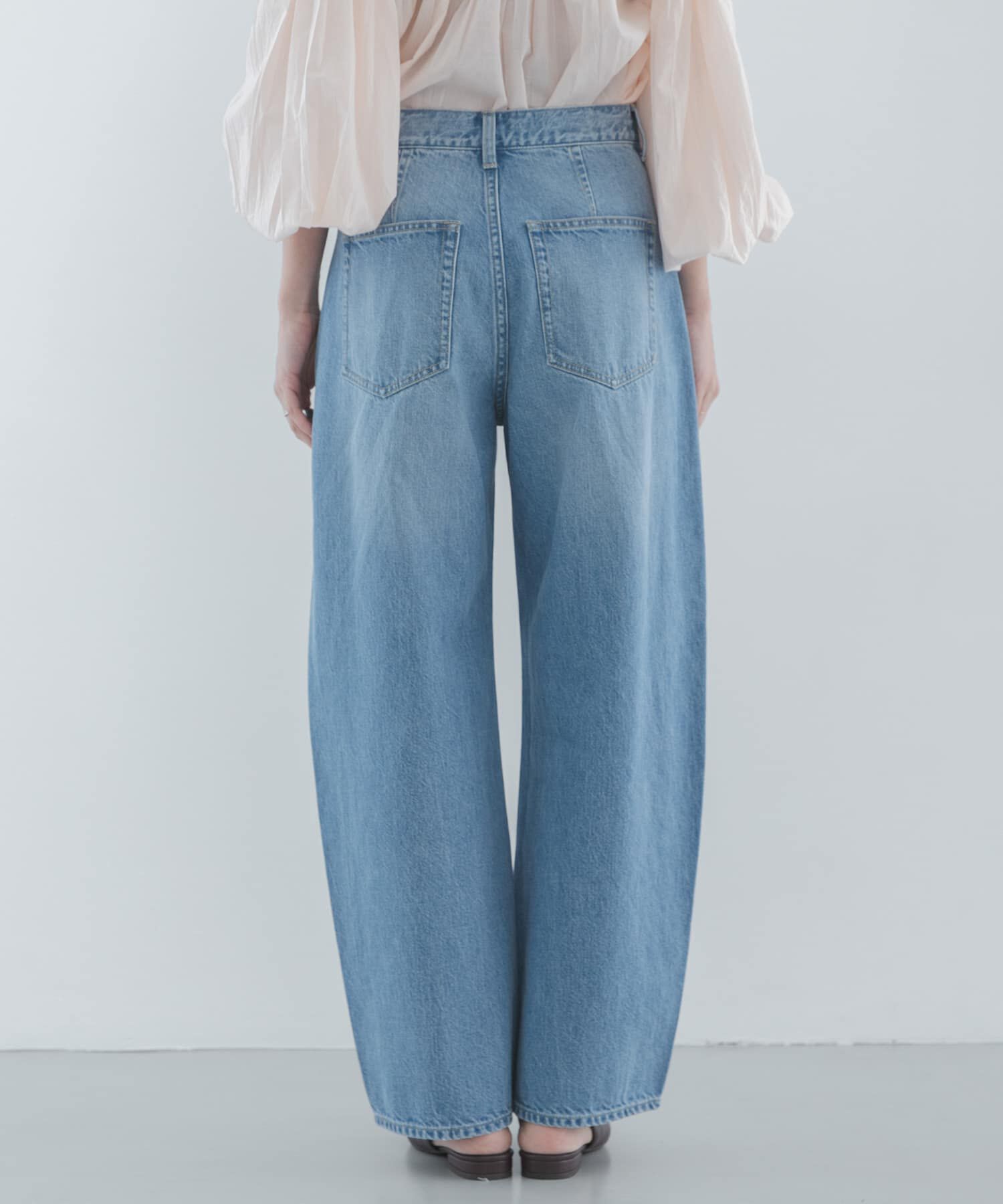 Sonny Label 「シームデザインバレルデニム」|デニム|