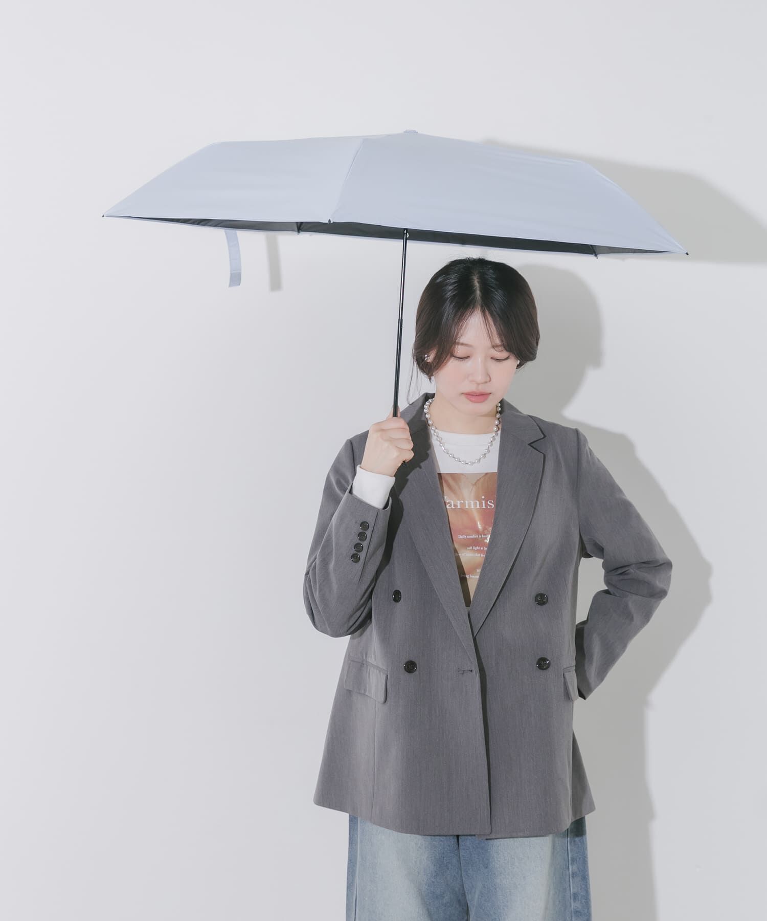 SMELLY「because　Solid Color Mini」|傘|