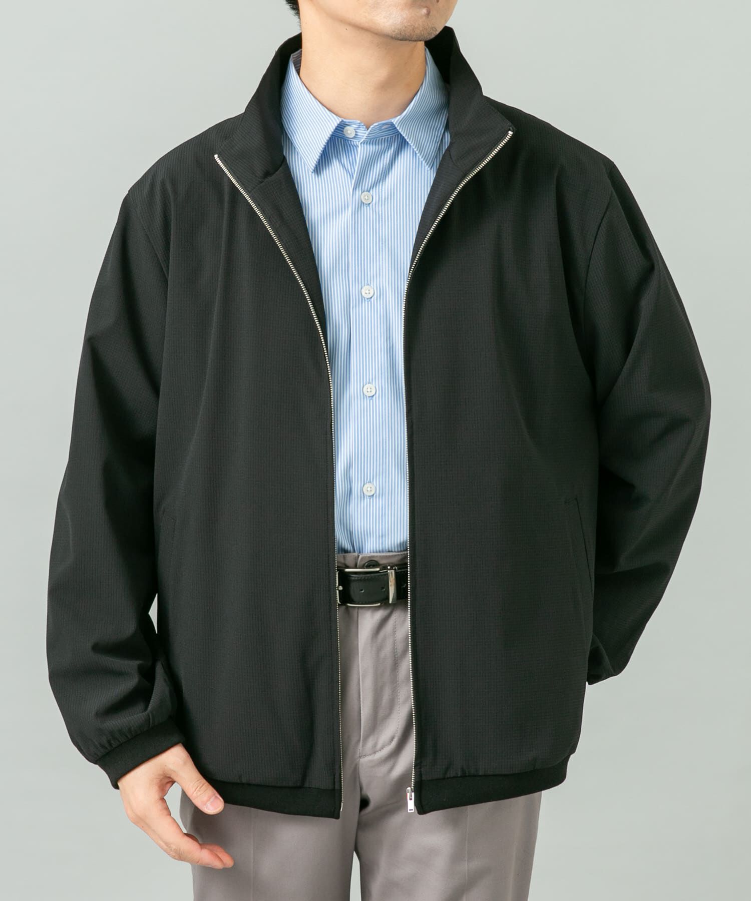 URBAN RESEARCH ROSSO「『WEB限定』『吸水 / 速乾』Air Stretch スタンドブルゾン」|ブルゾン・スタジャン|