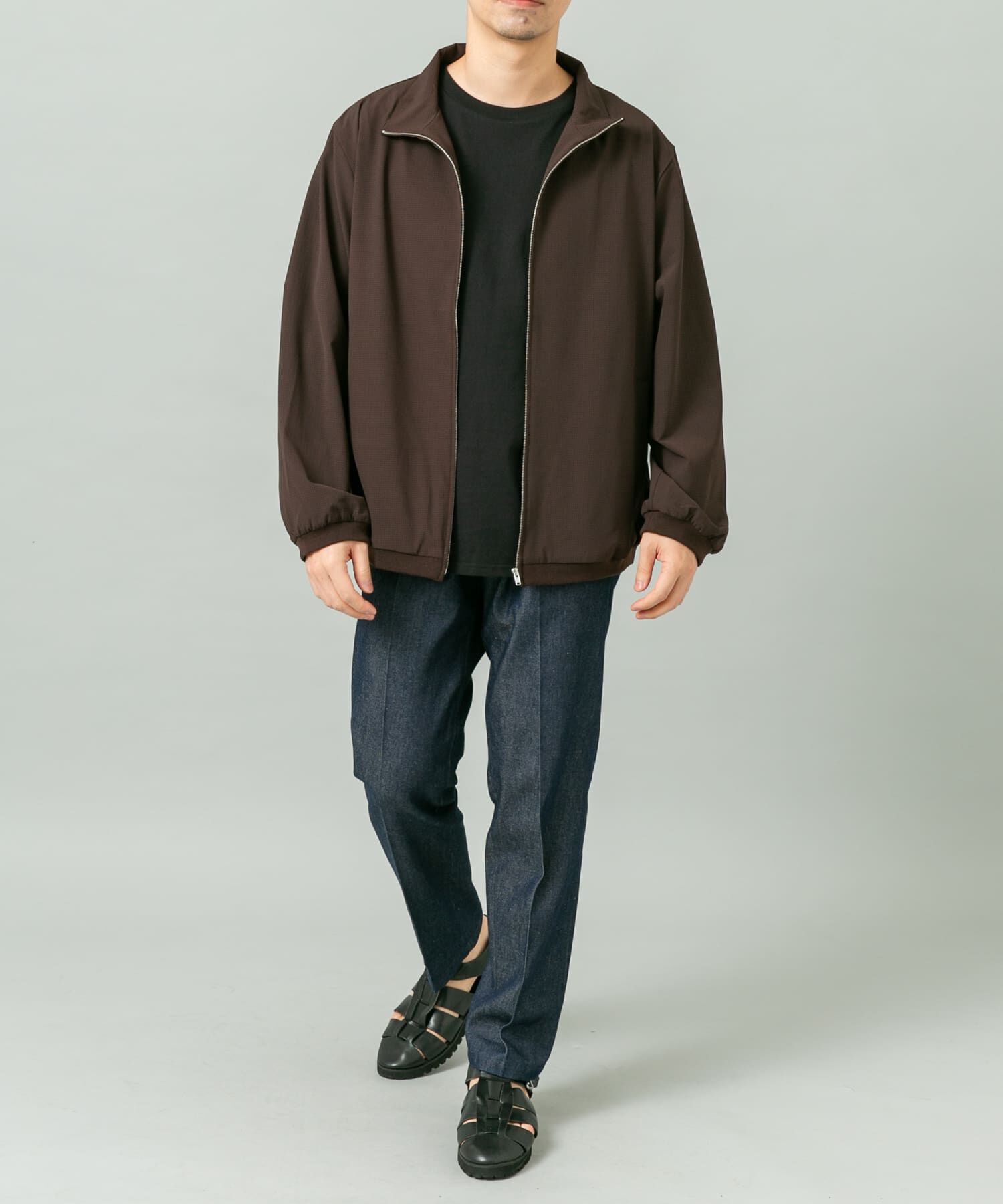 URBAN RESEARCH ROSSO「『WEB限定』『吸水 / 速乾』Air Stretch スタンドブルゾン」|ブルゾン・スタジャン|