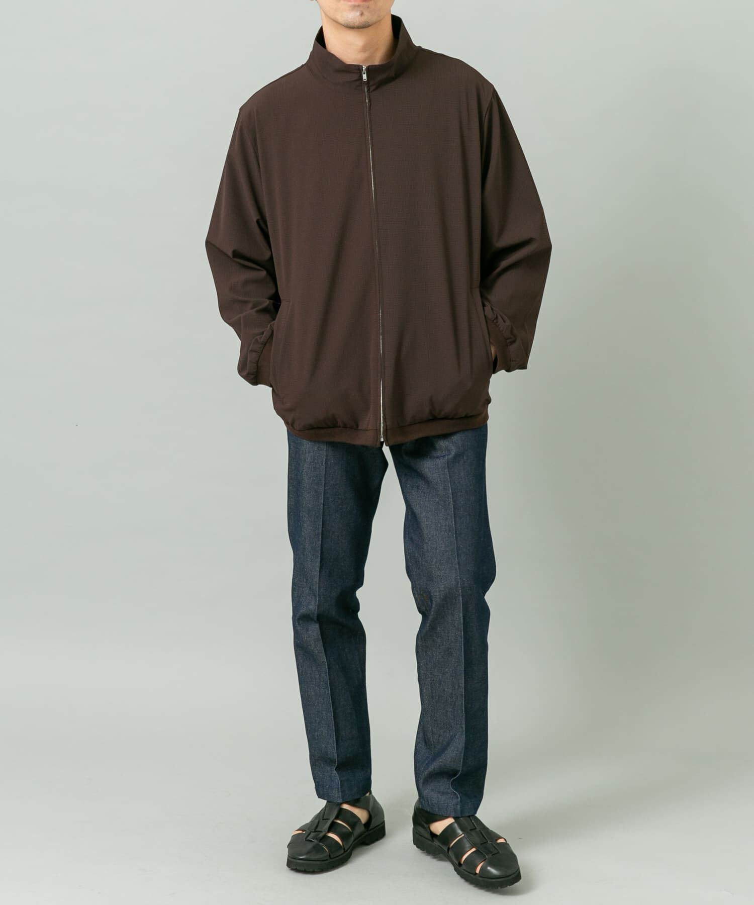 URBAN RESEARCH ROSSO「『WEB限定』『吸水 / 速乾』Air Stretch スタンドブルゾン」|ブルゾン・スタジャン|