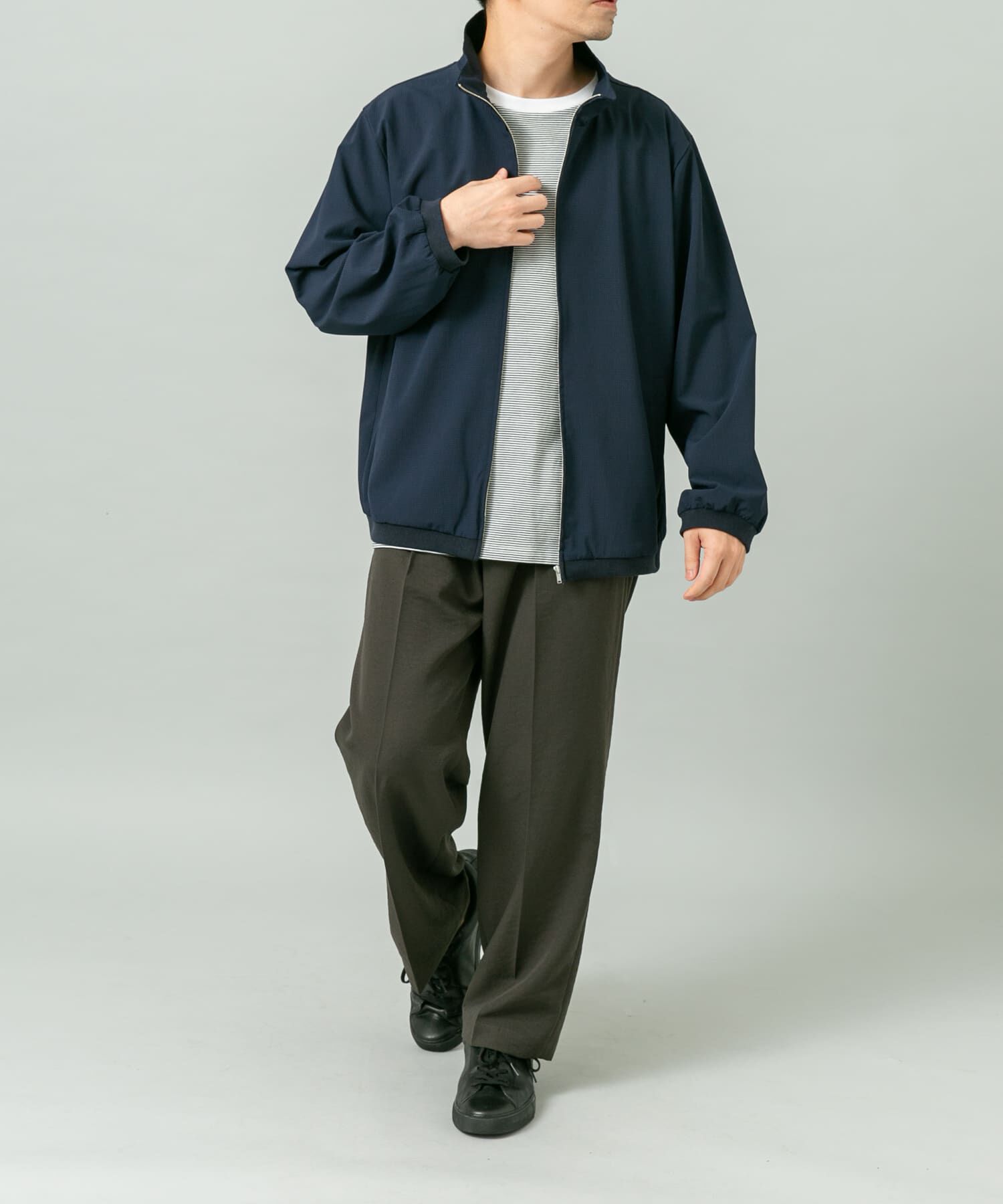 URBAN RESEARCH ROSSO「『WEB限定』『吸水 / 速乾』Air Stretch スタンドブルゾン」|ブルゾン・スタジャン|