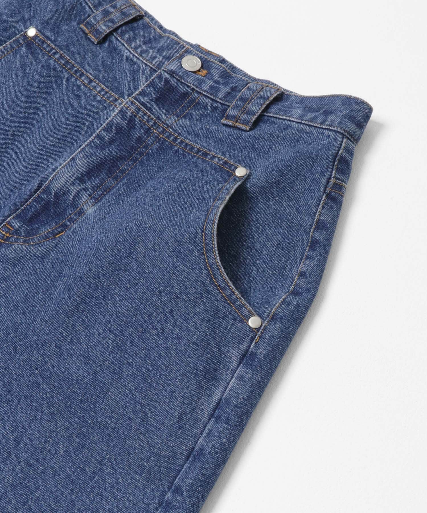  「『2サイズ展開』フロントパネルデザインデニム」|デニム|