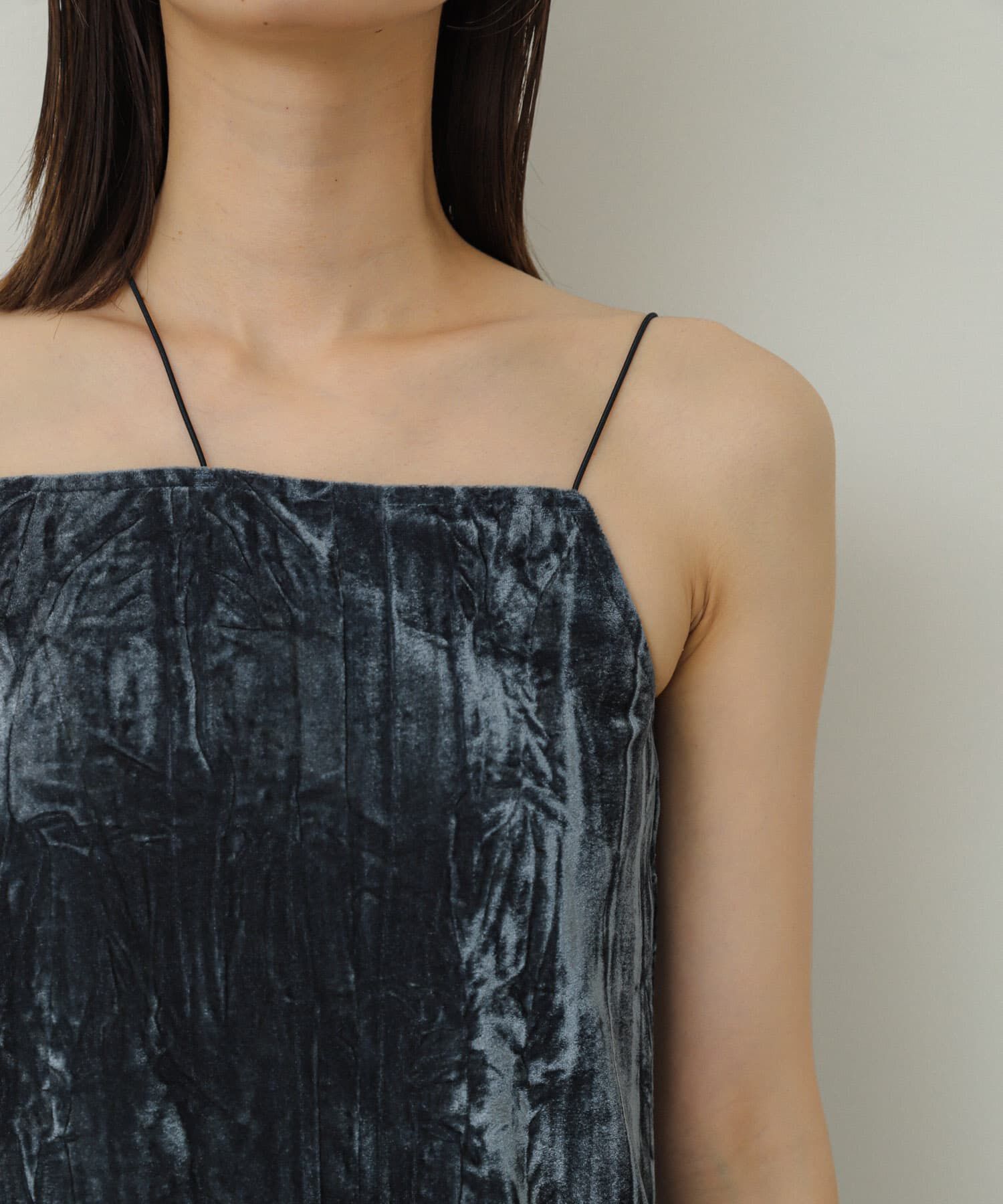 SENSE OF PLACE by URBAN RESEARCH「『サイズ展開あり』ベロアカップツキキャミソール」|キャミソール|