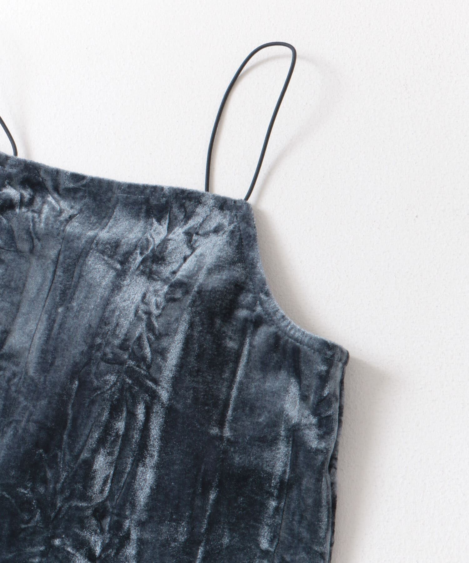 SENSE OF PLACE by URBAN RESEARCH「『サイズ展開あり』ベロアカップツキキャミソール」|キャミソール|