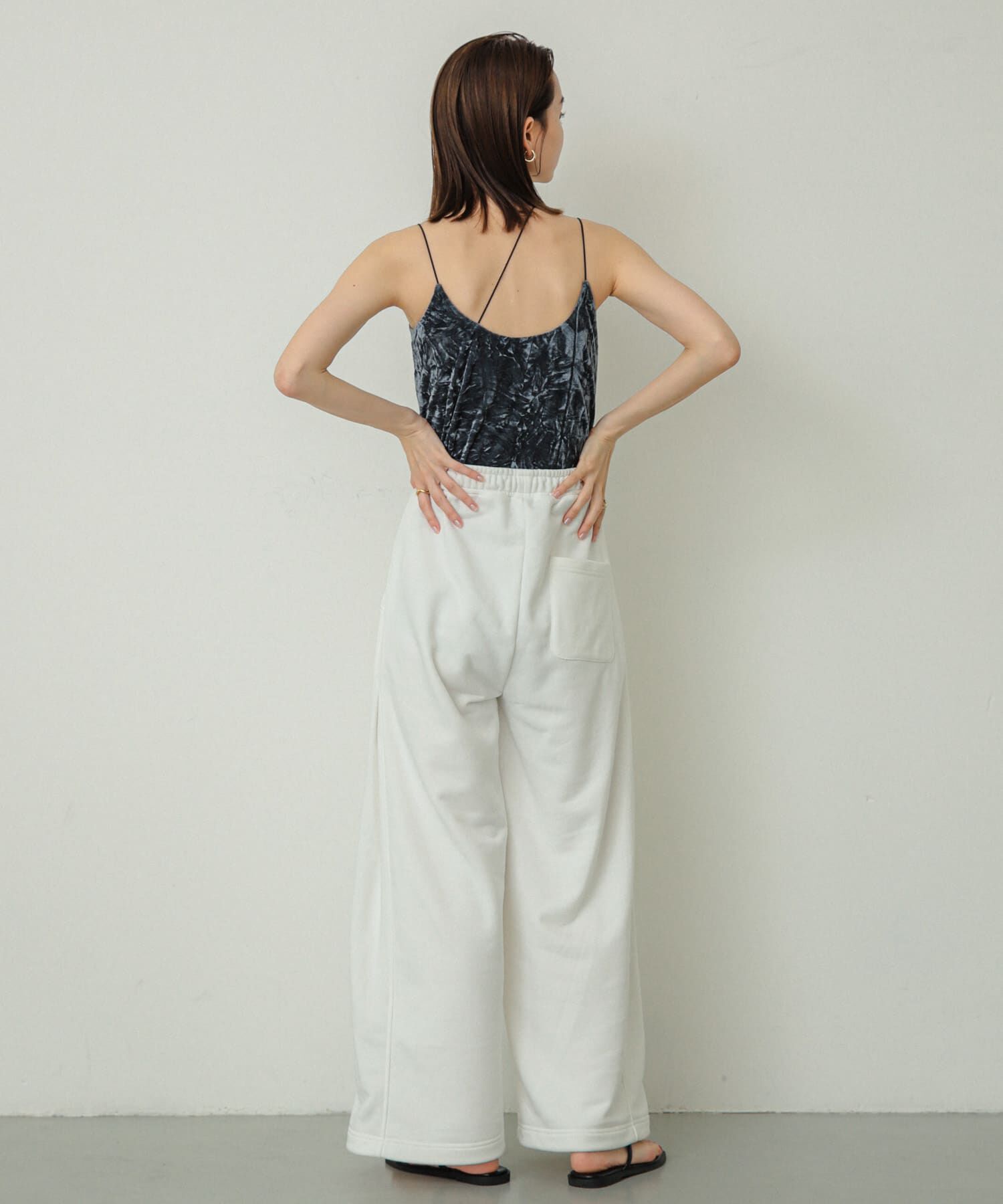 SENSE OF PLACE by URBAN RESEARCH「『サイズ展開あり』ベロアカップツキキャミソール」|キャミソール|