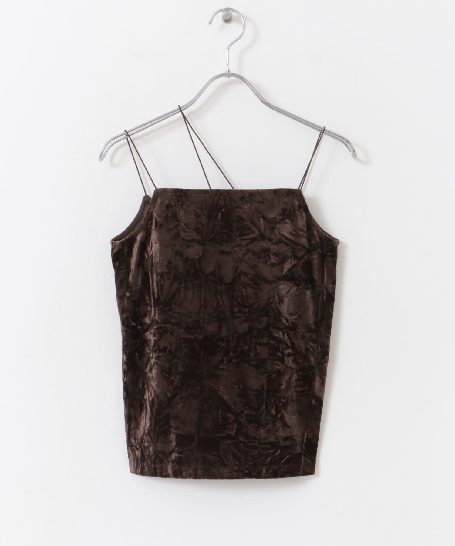 SENSE OF PLACE by URBAN RESEARCH「『サイズ展開あり』ベロアカップツキキャミソール」|キャミソール|