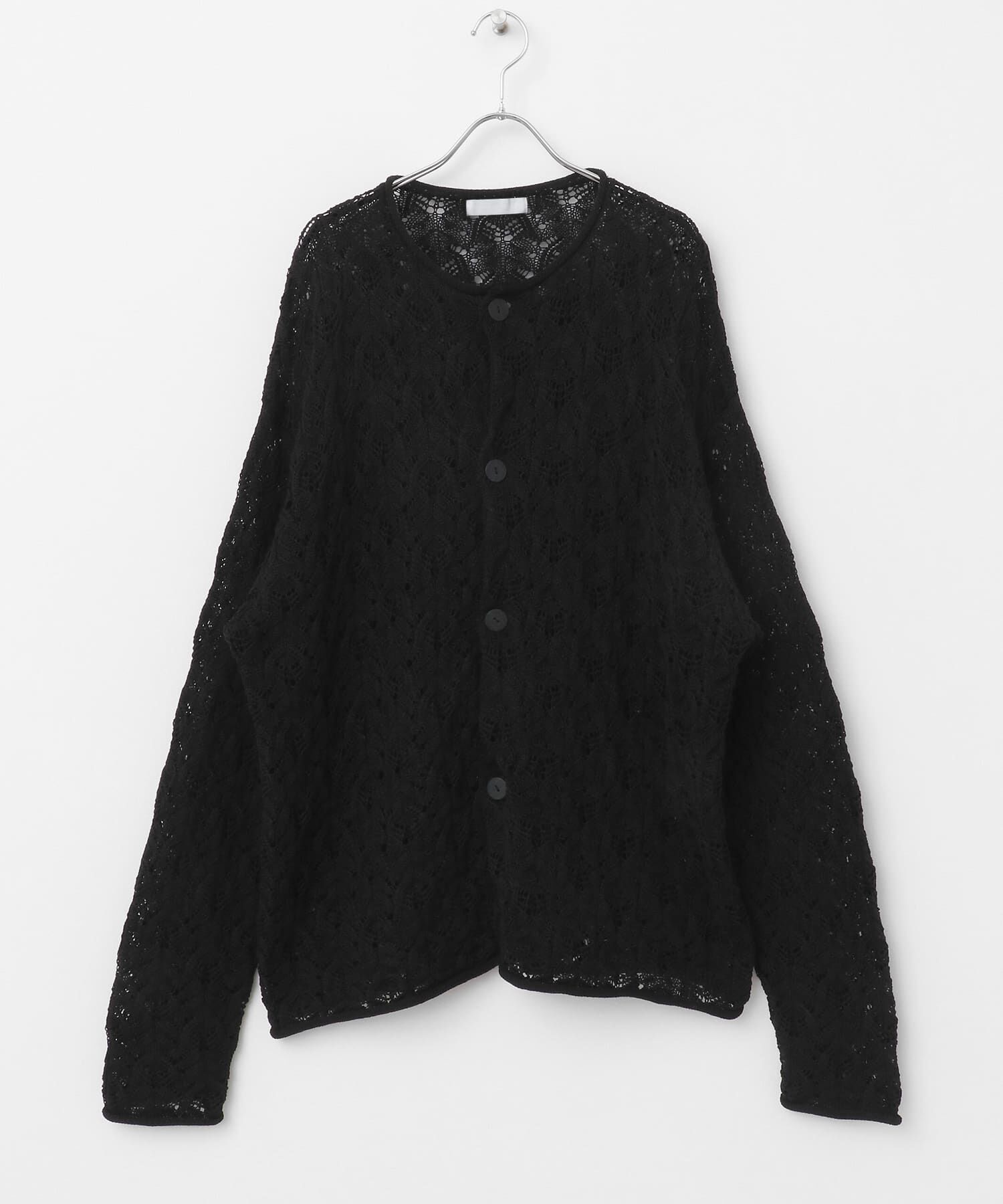 SENSE OF PLACE by URBAN RESEARCH「ケーブルメッシュクルーネックカーディガン」|カーディガン|