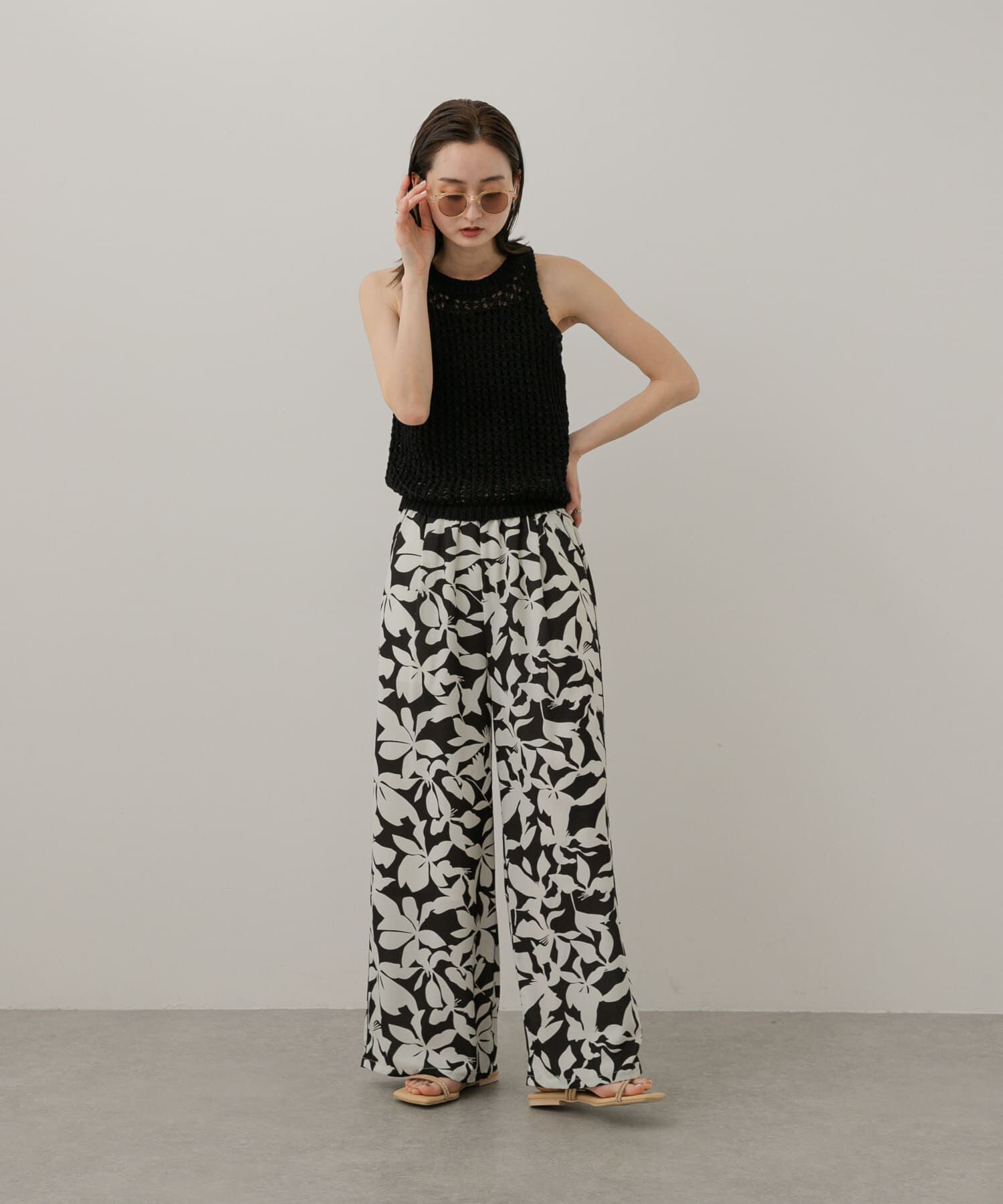 SENSE OF PLACE by URBAN RESEARCH「メッシュアメスリセーター」|ニット・セーター|