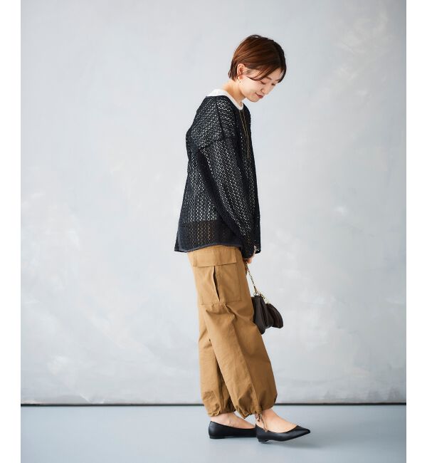 le.coeur blanc「クロシェ風レースプルオーバー」|プルオーバー|