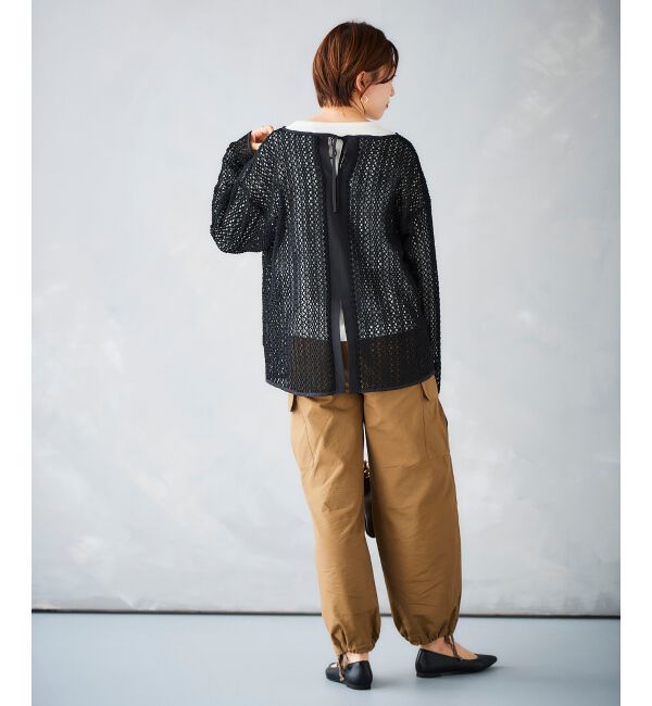 le.coeur blanc「クロシェ風レースプルオーバー」|プルオーバー|