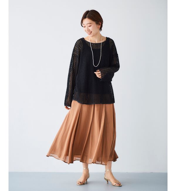 le.coeur blanc「クロシェ風レースプルオーバー」|プルオーバー|