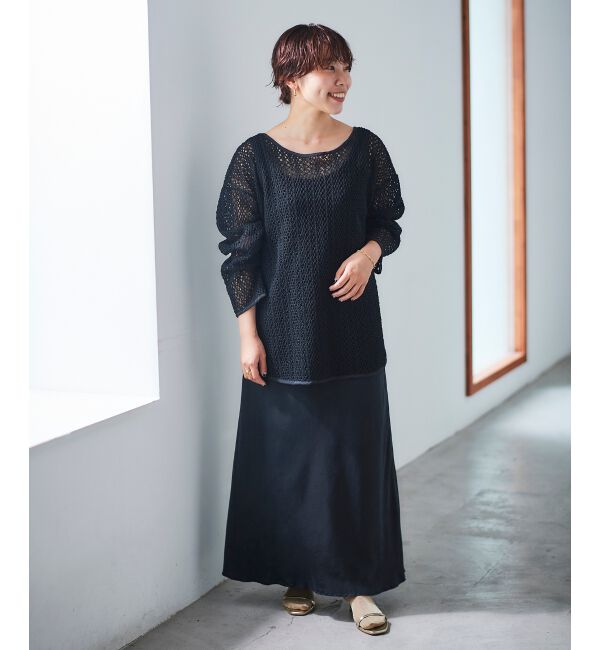 le.coeur blanc「クロシェ風レースプルオーバー」|プルオーバー|