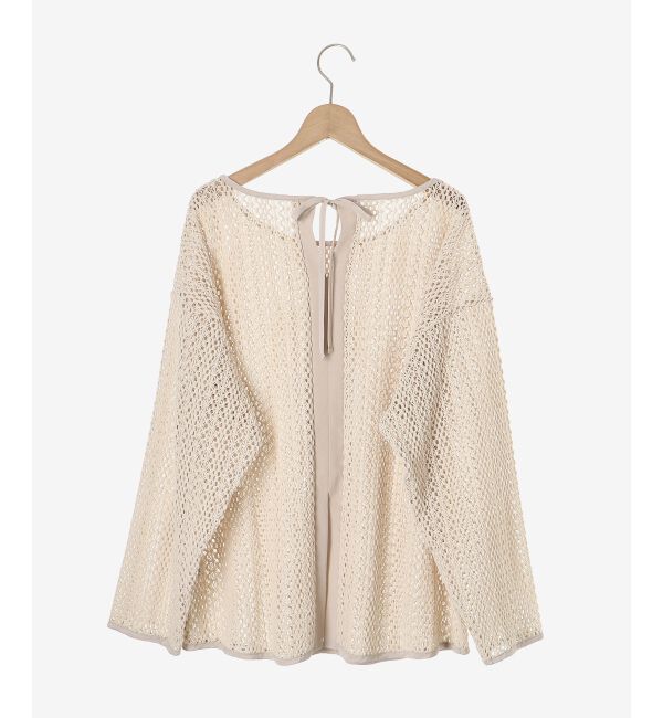 le.coeur blanc「クロシェ風レースプルオーバー」|プルオーバー|