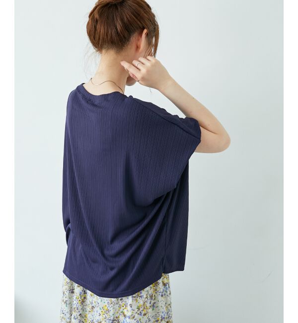  「《WEB限定アイテム》ランダムリブショルダータックプルオーバー」|プルオーバー|