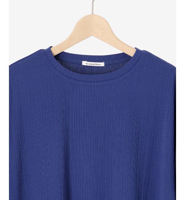  「《WEB限定アイテム》ランダムリブショルダータックプルオーバー」|プルオーバー|