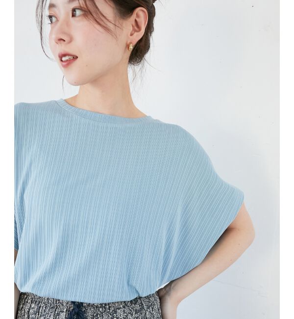  「《WEB限定アイテム》ランダムリブショルダータックプルオーバー」|プルオーバー|