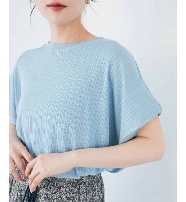  「《WEB限定アイテム》ランダムリブショルダータックプルオーバー」|プルオーバー|