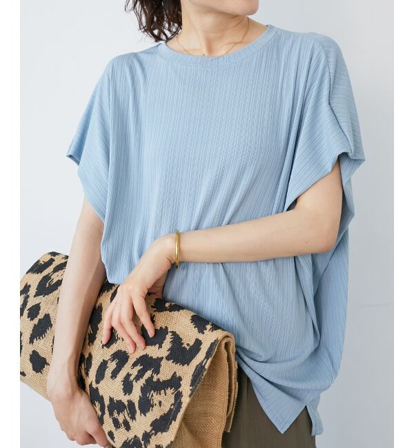  「《WEB限定アイテム》ランダムリブショルダータックプルオーバー」|プルオーバー|