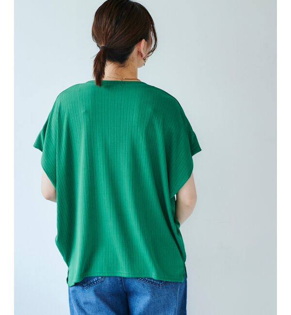  「《WEB限定アイテム》ランダムリブショルダータックプルオーバー」|プルオーバー|