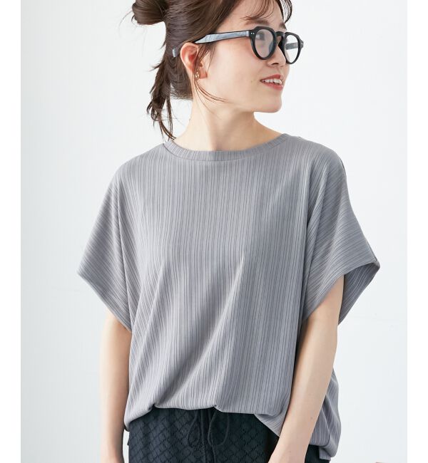  「《WEB限定アイテム》ランダムリブショルダータックプルオーバー」|プルオーバー|